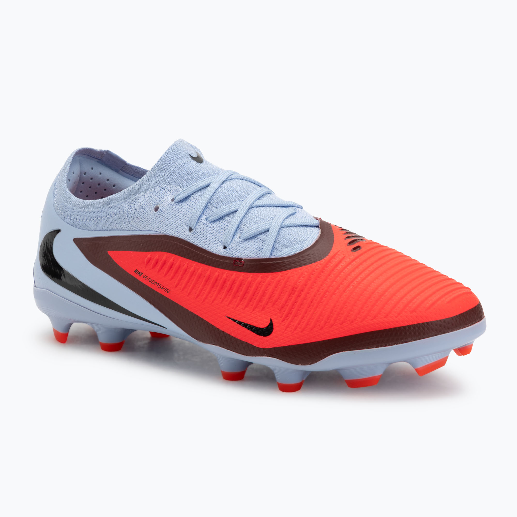 Buty piłkarskie dziecięce Nike Phantom 6 Low Pro FG/MG royal tint/bright crimson/black 