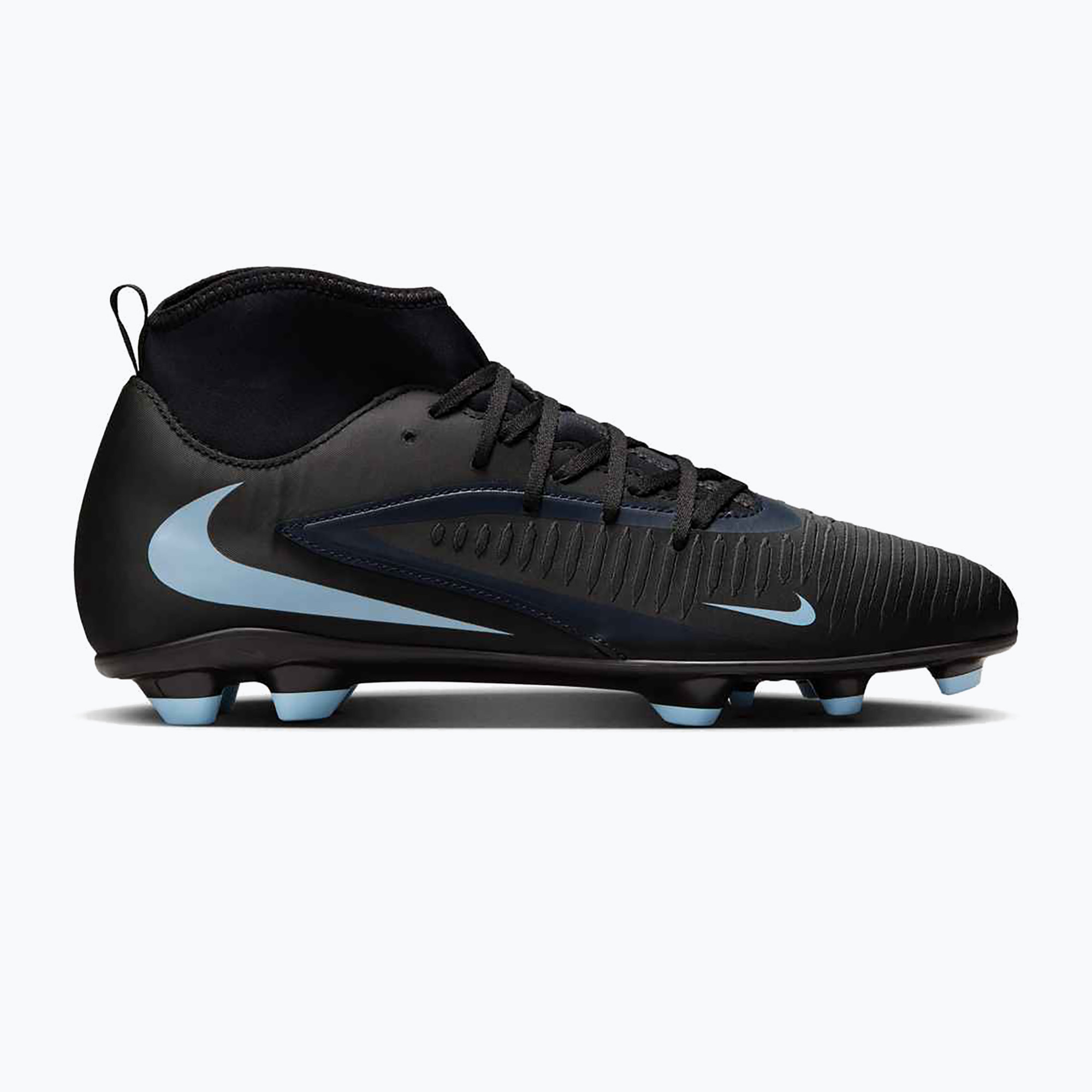 Buty piłkarskie męskie Nike Phantom 6 High Club FG/MG black/black 