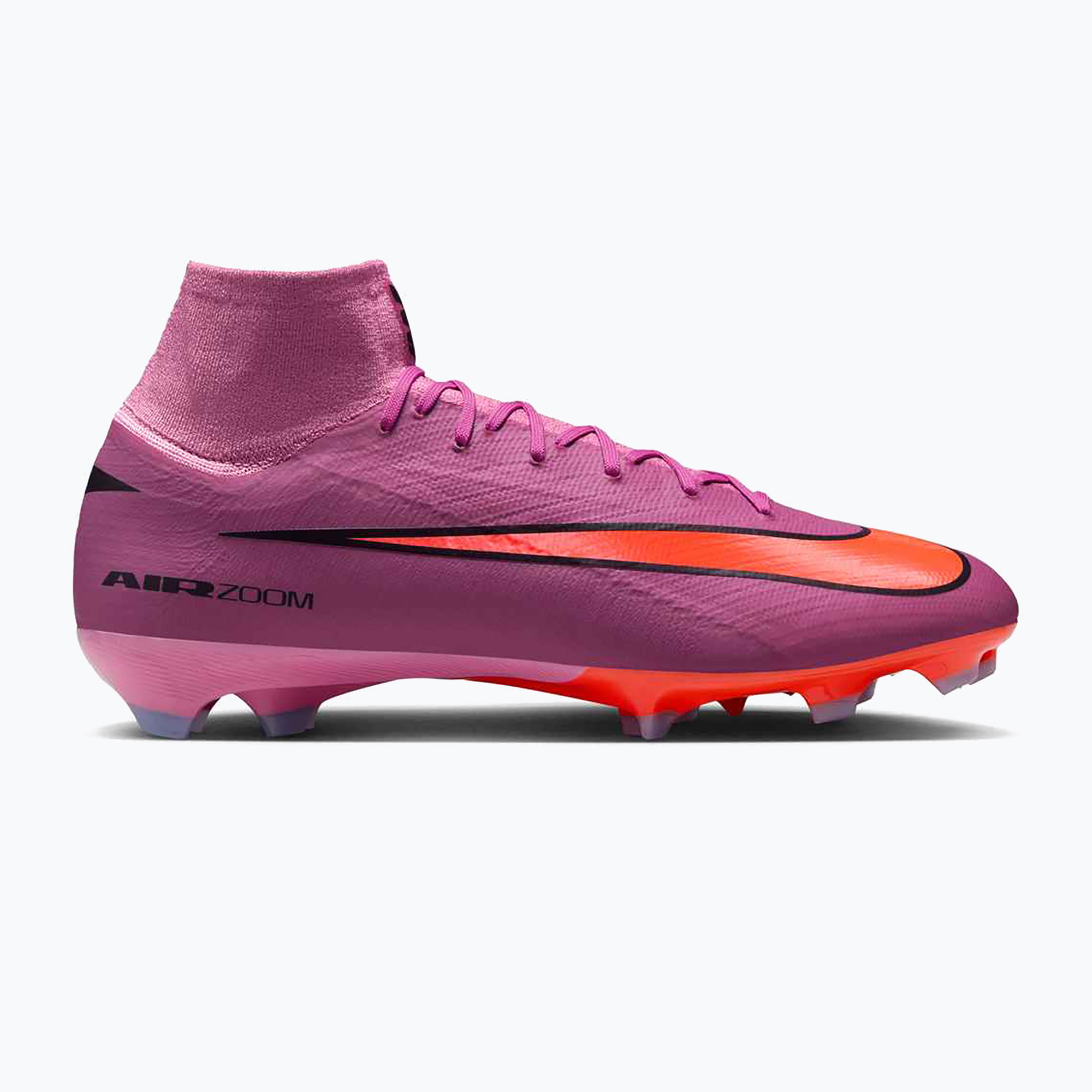 Buty piłkarskie męskie Nike Mercurial Superfly 10 Pro FG magic flamingo/black/total crimson 