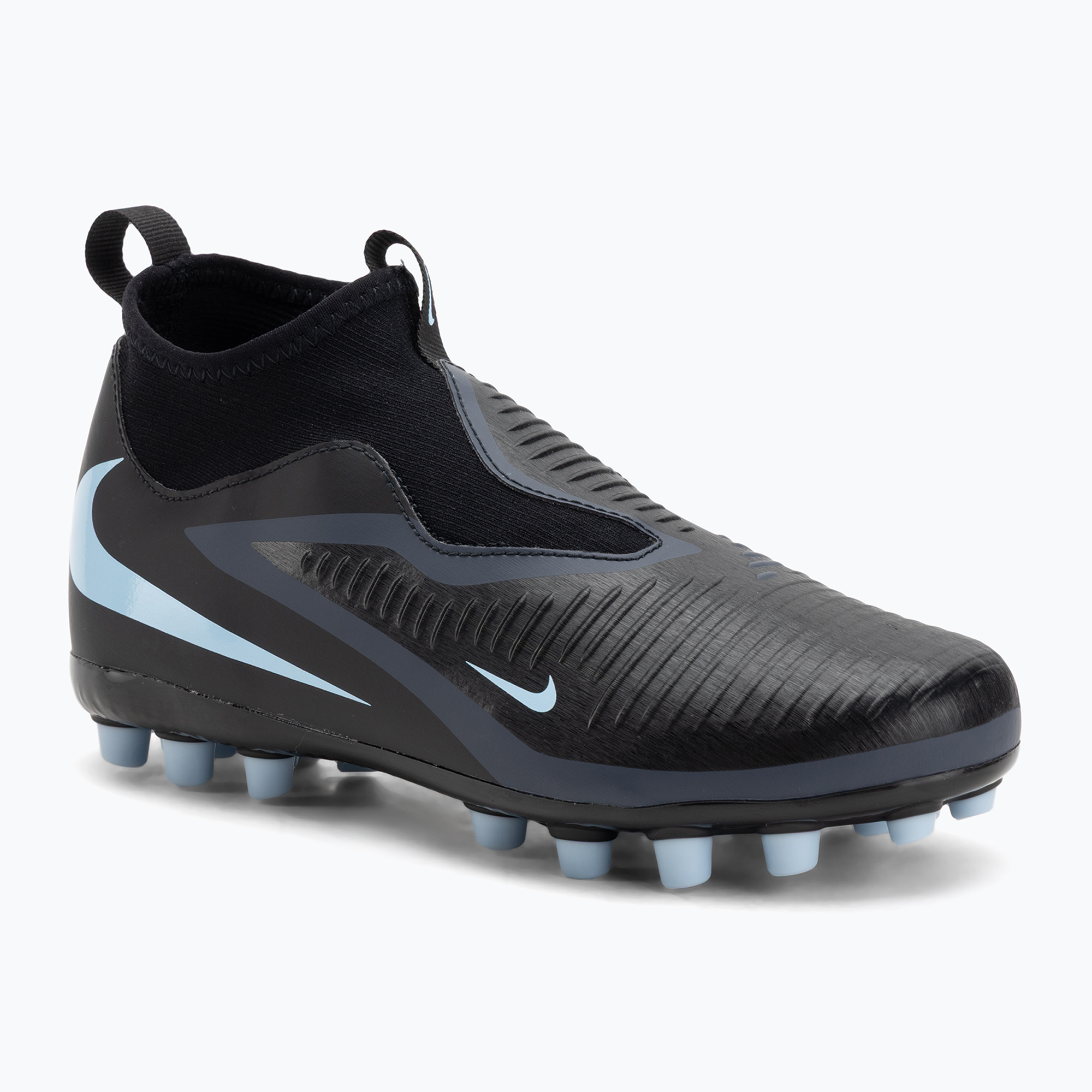 Buty piłkarskie dziecięce Nike Phantom 6 High Academy AG black/black 