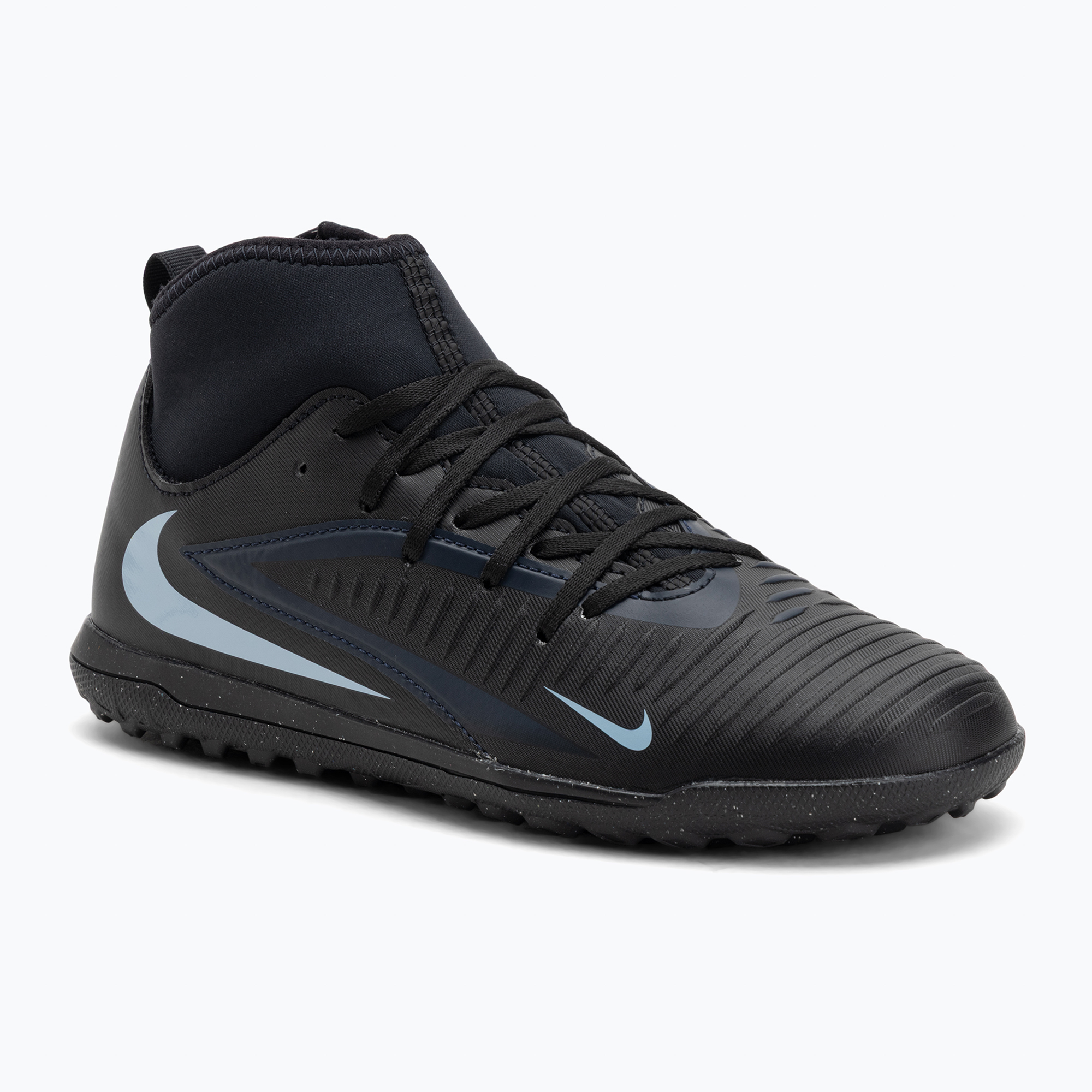 Buty piłkarskie dziecięce Nike Phantom 6 High Club Jr TF black/black 