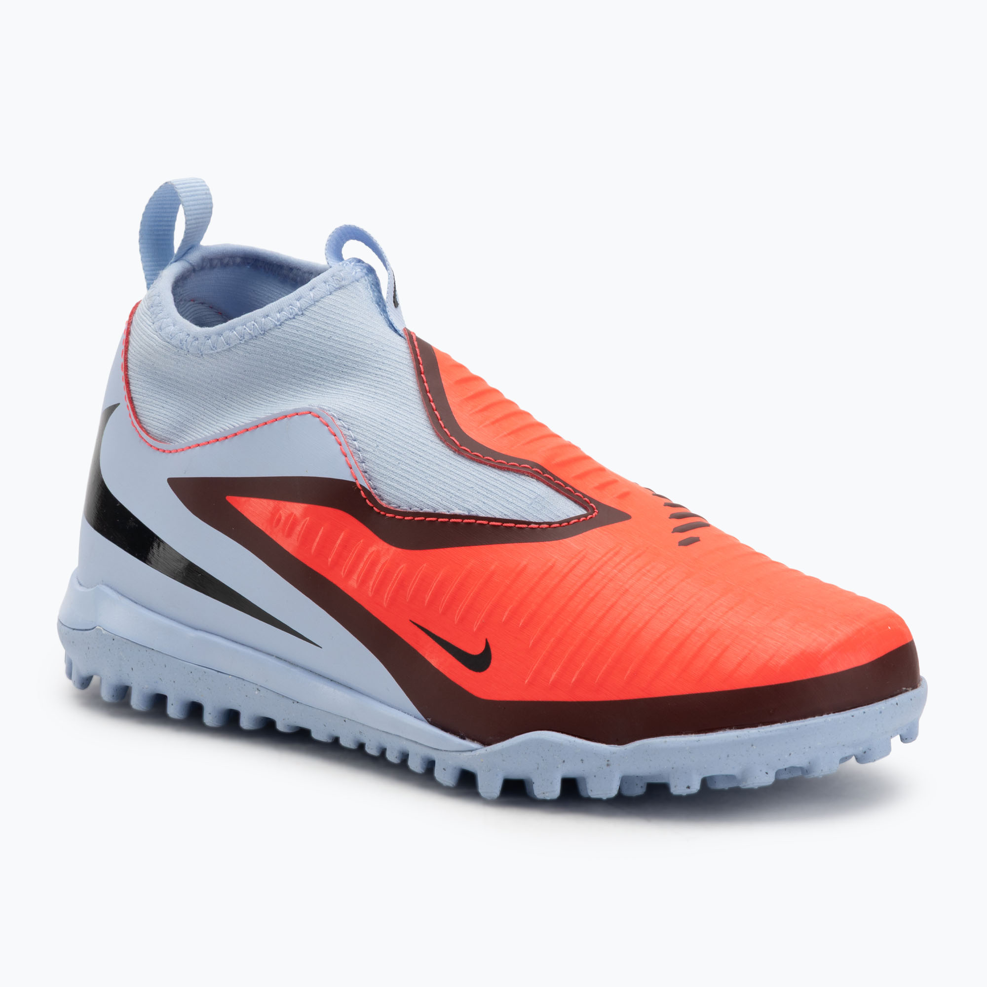 Buty piłkarskie dziecięce Nike Phantom 6 High Academy TF royal tint/bright crimson/black 