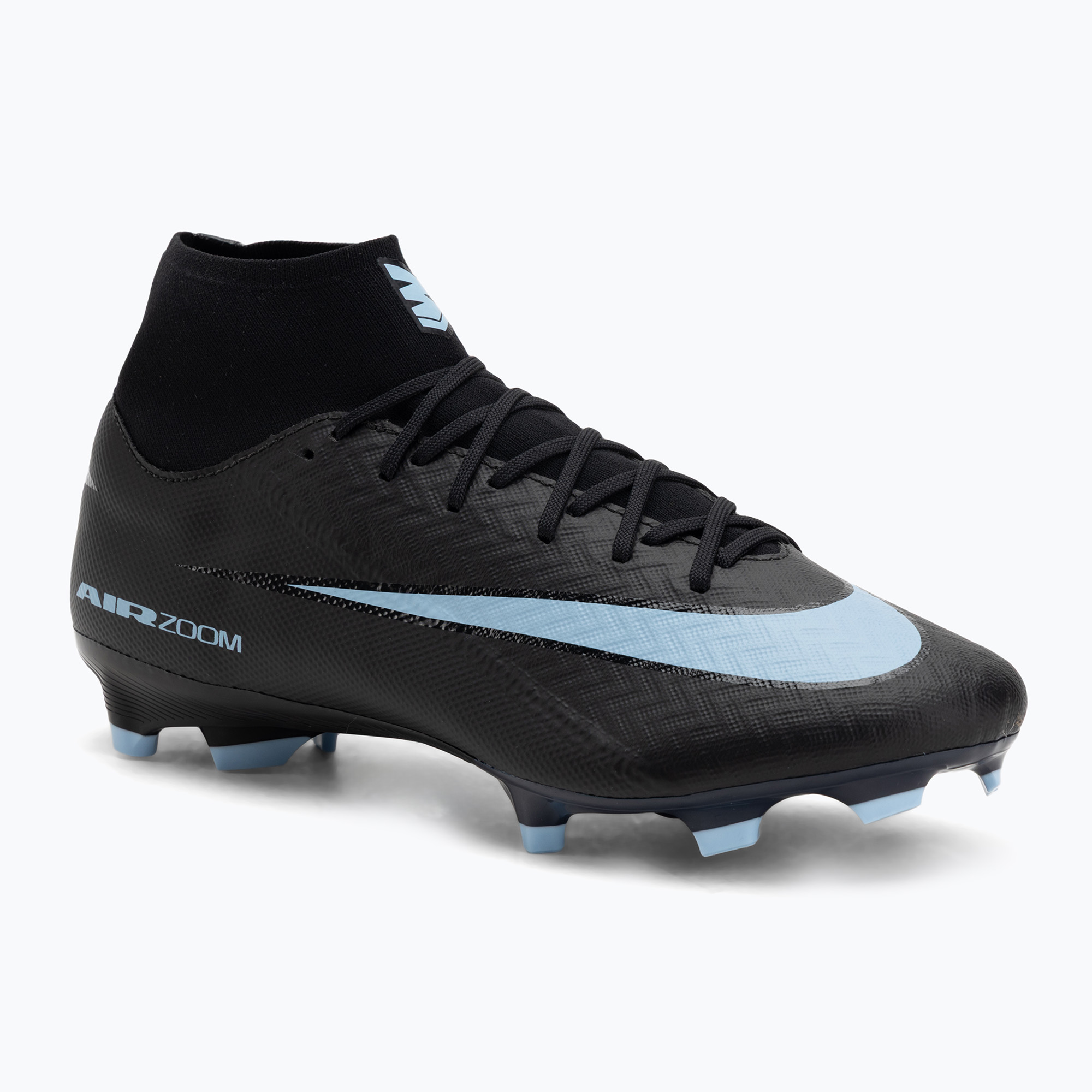 Buty piłkarskie męskie Nike Mercurial Superfly 10 Academy MG black/ice blue 
