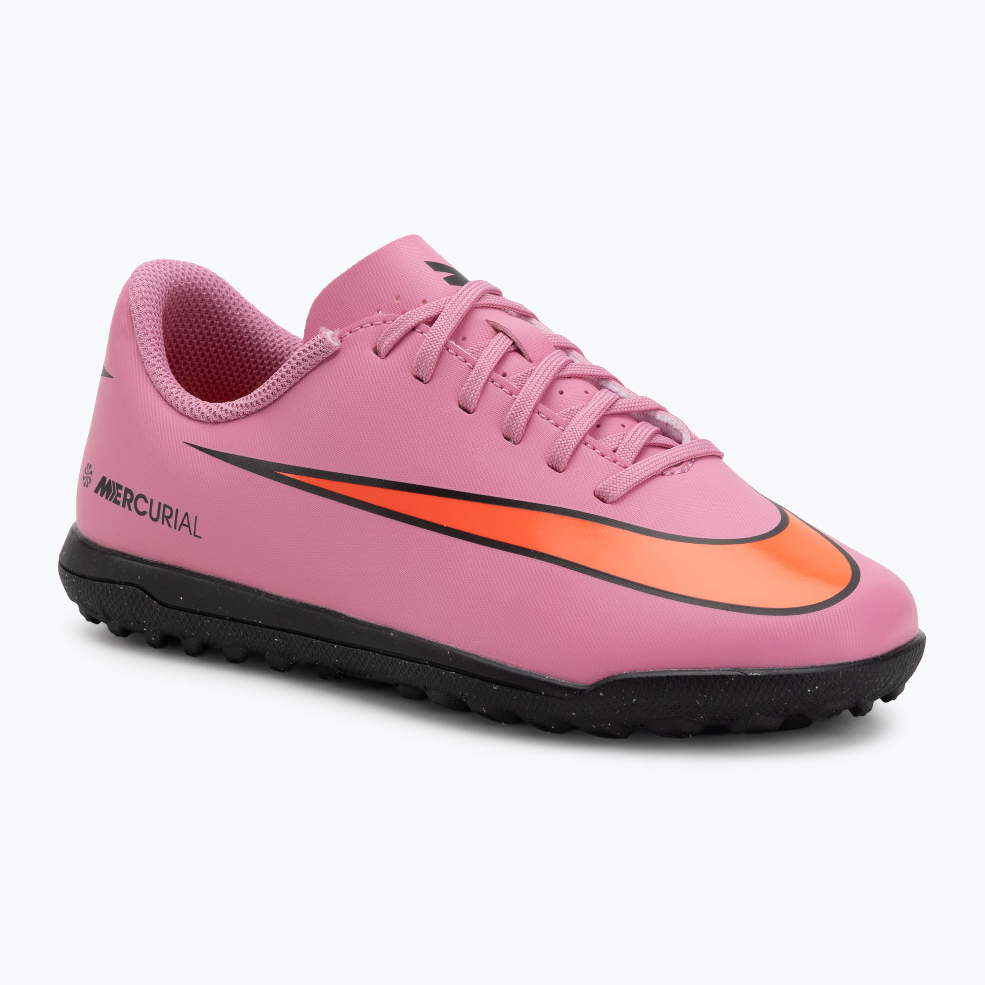 Buty piłkarskie dziecięce Nike Mercurial Vapor 16 Club TF magic flamingo/black/total crimson 