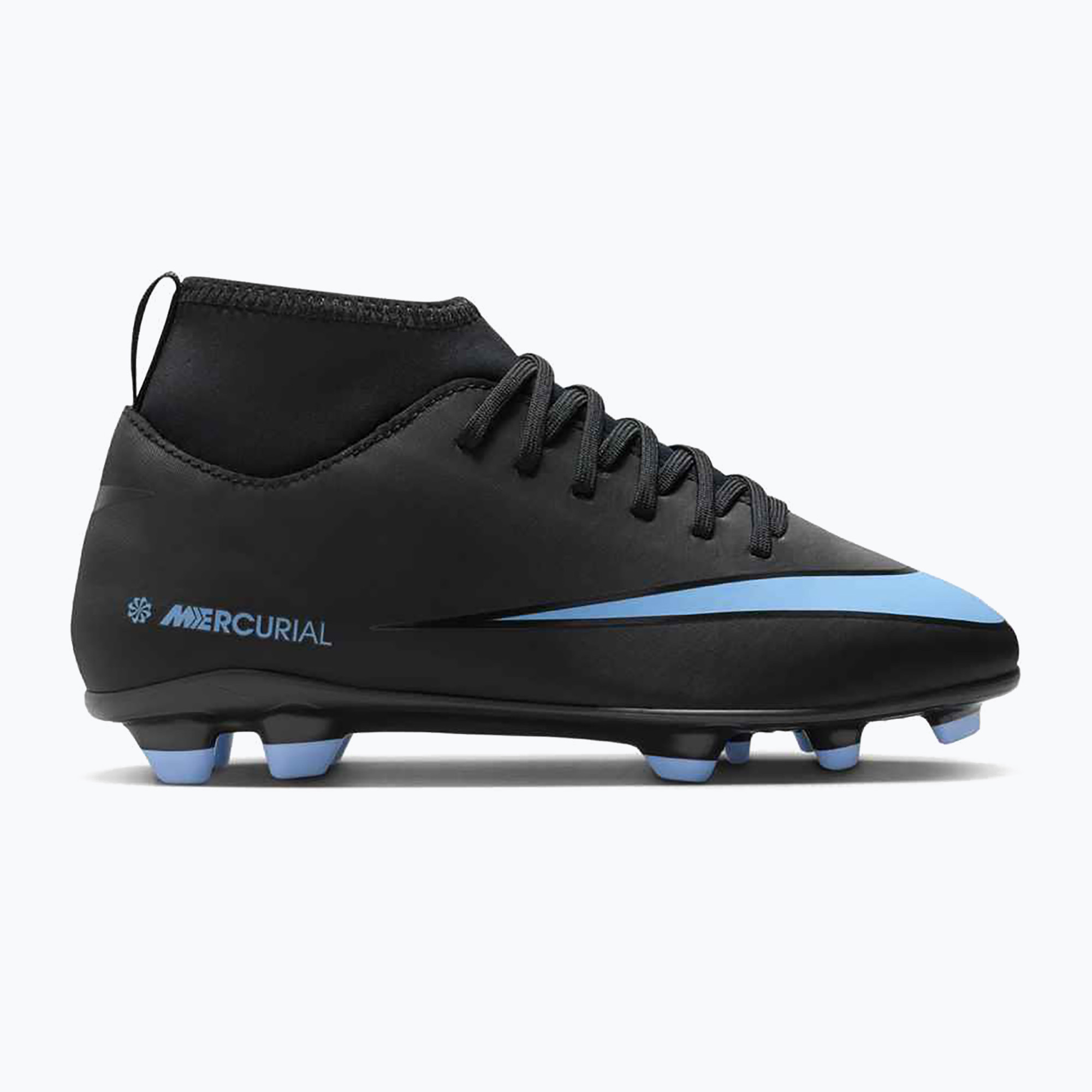 Buty piłkarskie dziecięce Nike Mercurial Superfly 10 Club FG/MG black/ice blue 