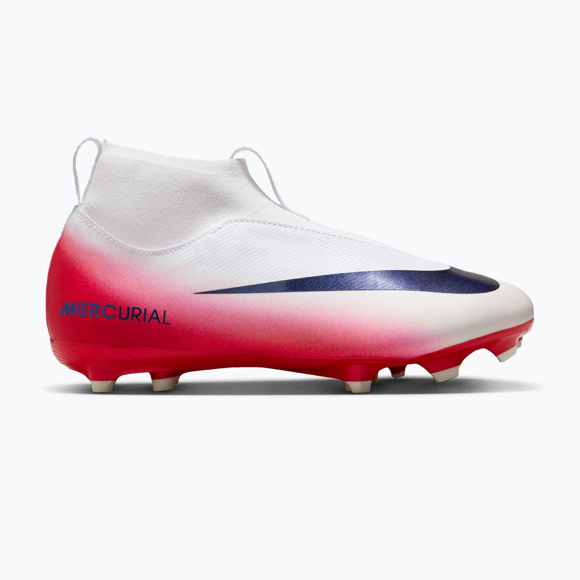 Buty piłkarskie dziecięce Nike Mercurial Superfly 10 Academy LV8 FG/MG university red/dark obsidian 