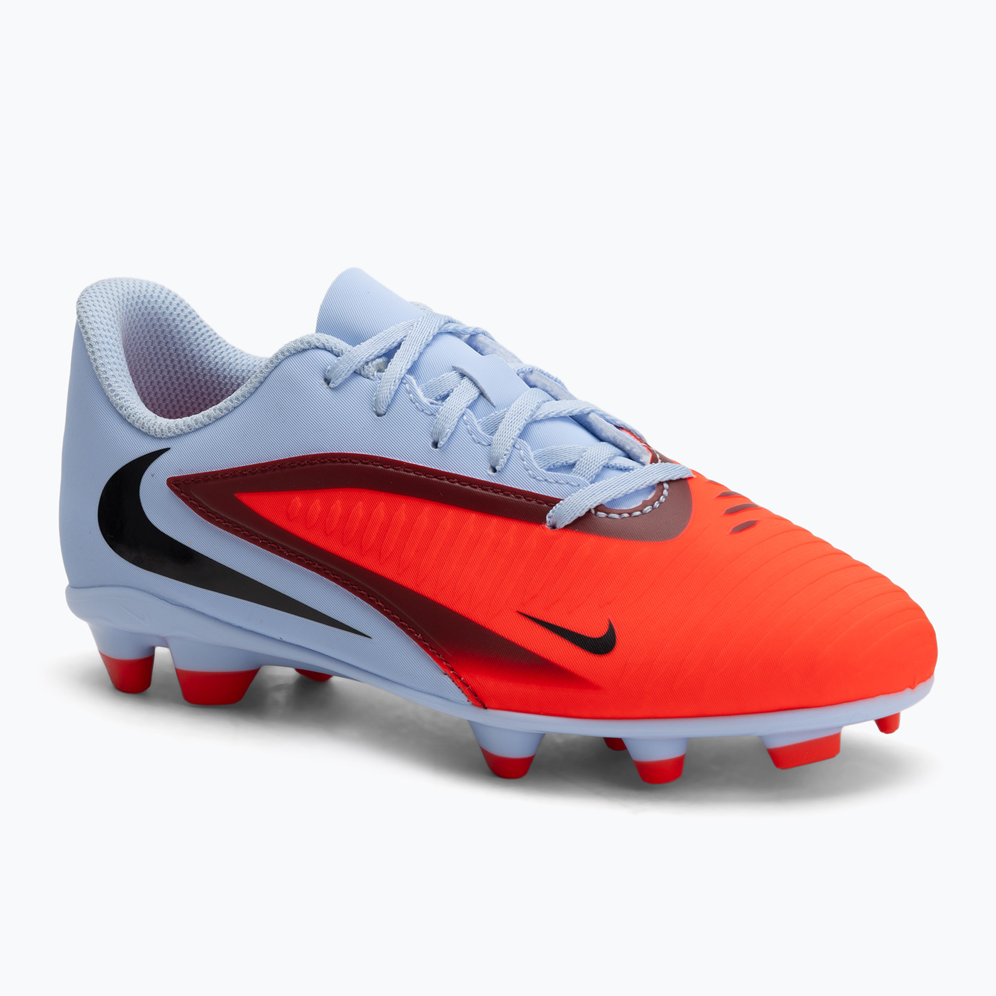 Buty piłkarskie dziecięce Nike Phantom 6 Low Club MG royal tint/bright crimson/black 