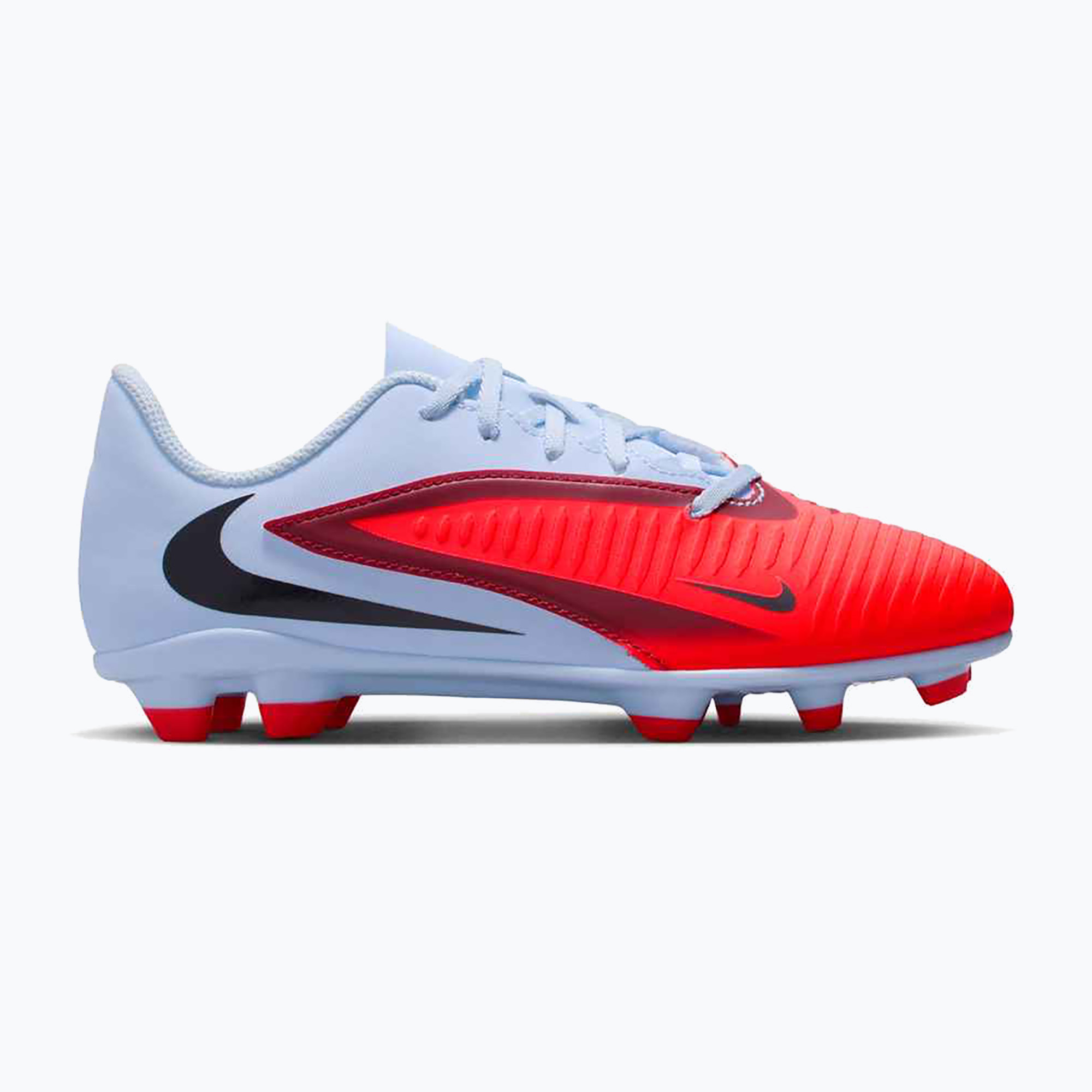 Buty piłkarskie dziecięce Nike Phantom 6 Low Club MG royal tint/bright crimson/black 