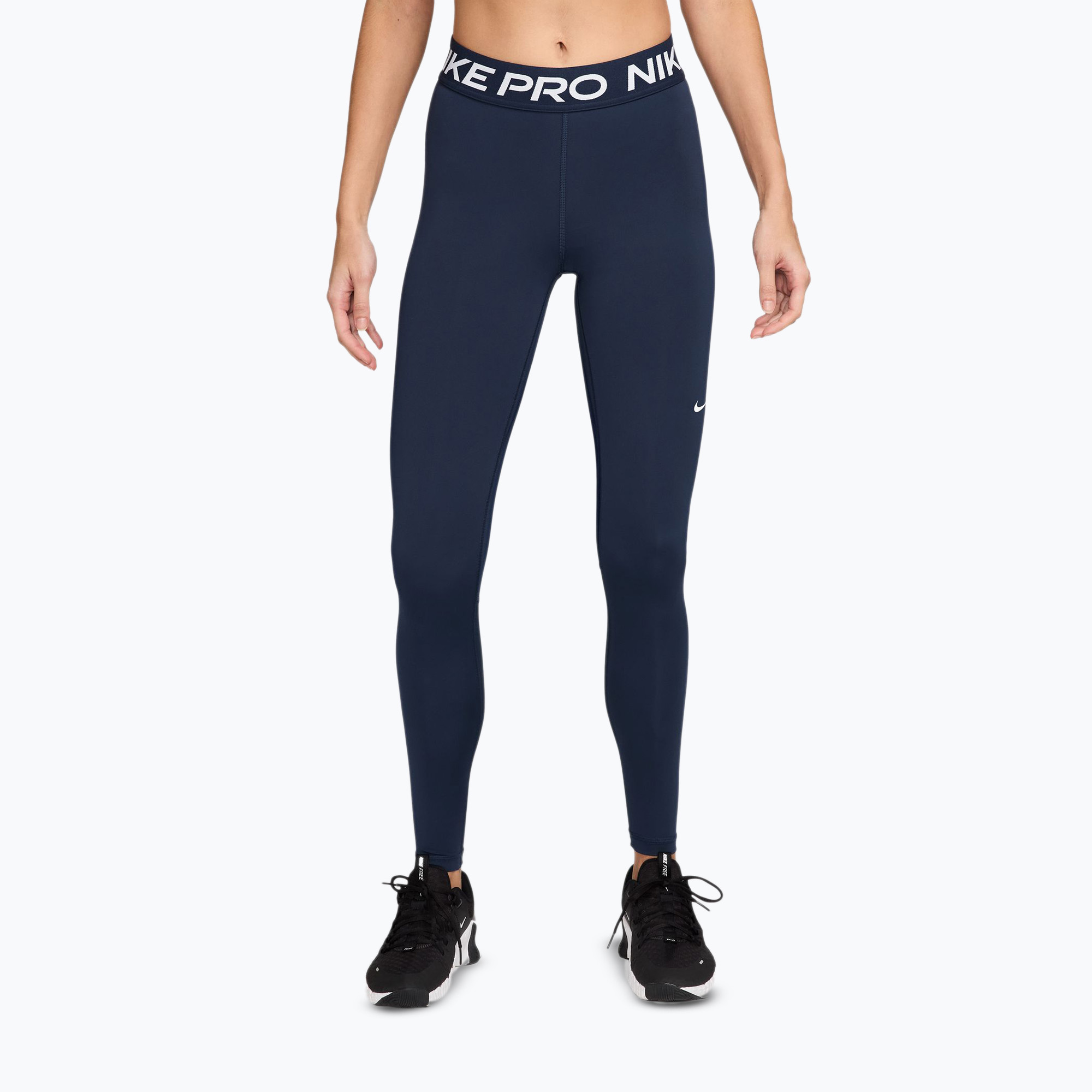 Legginsy damskie Nike Pro 365 Tight midnight navy/white 