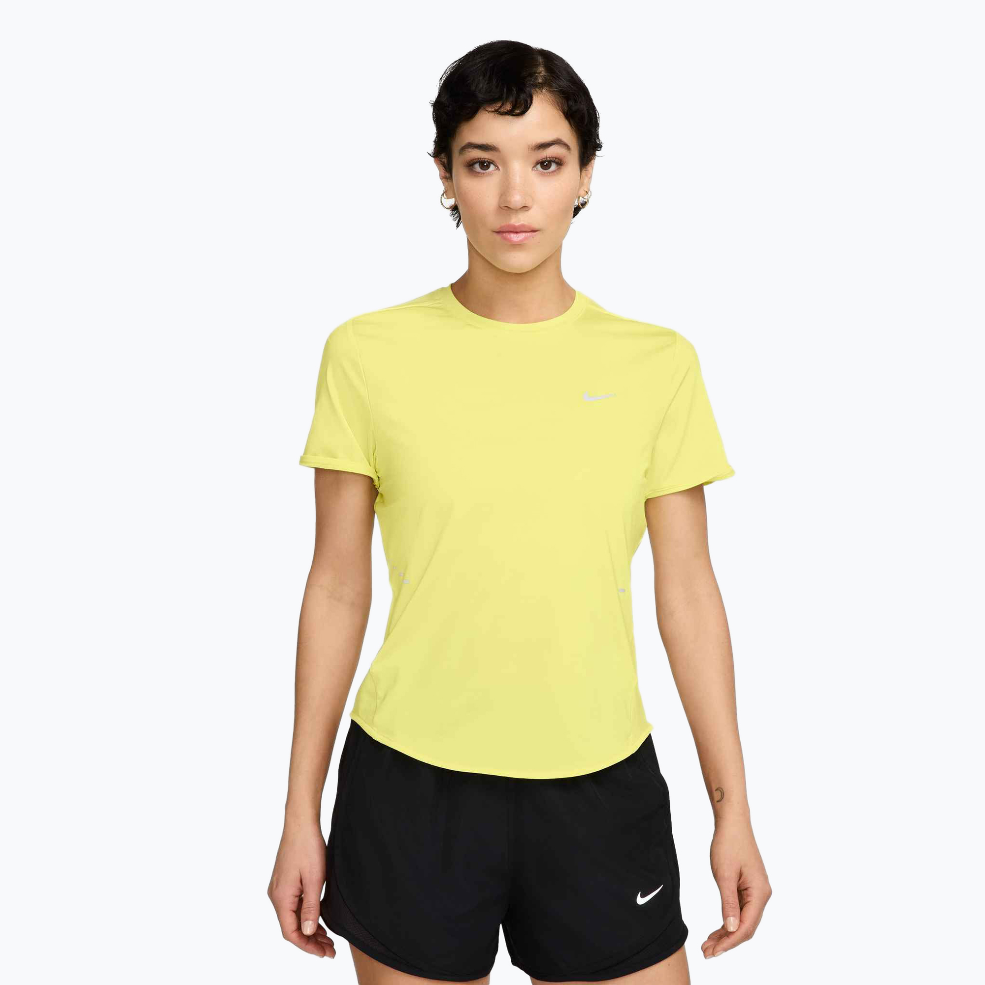 Koszulka do biegania damska Nike Swift Dri-Fit light zitron 