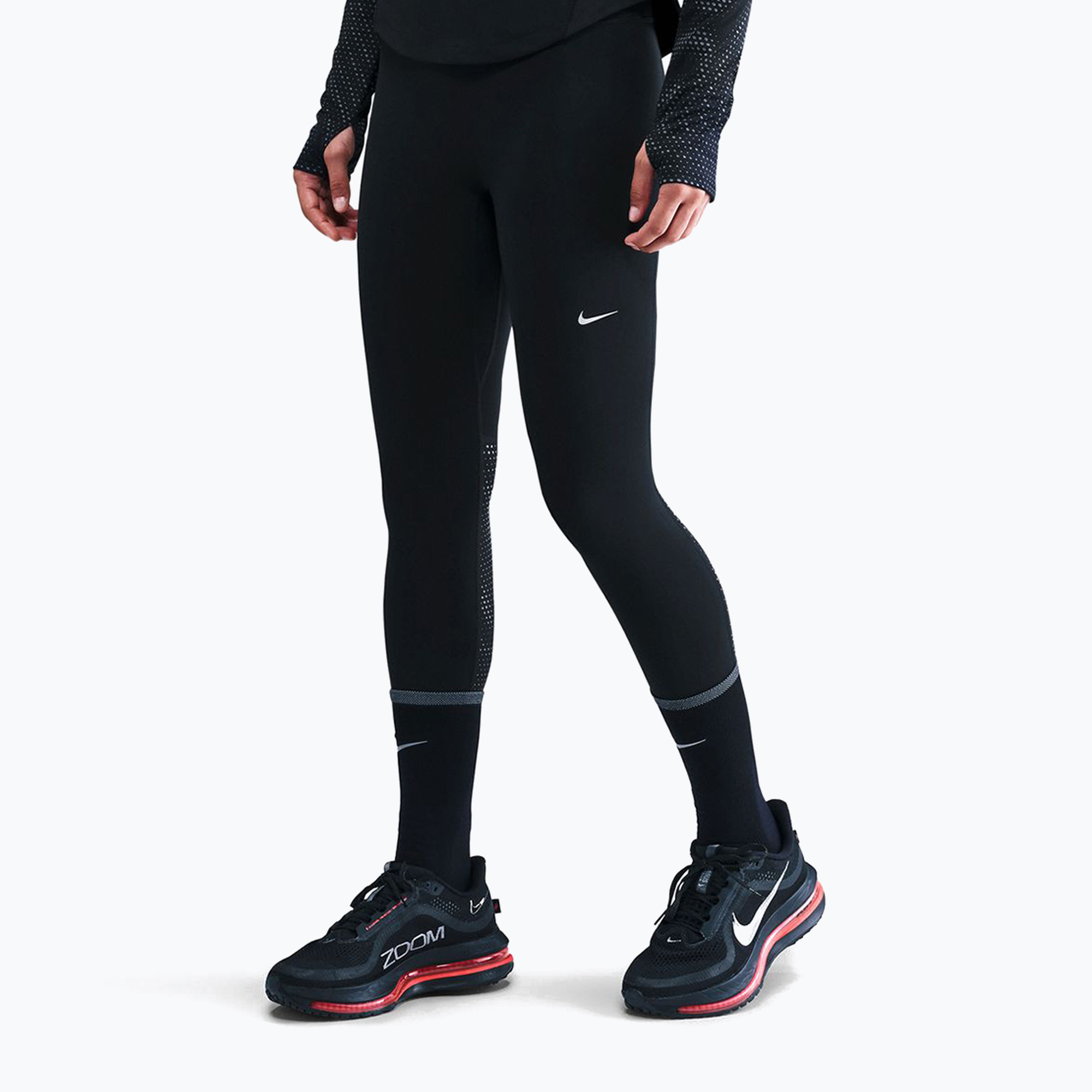 Legginsy do biegania damskie Nike Tempo Flash High-Waisted 7/8 black 