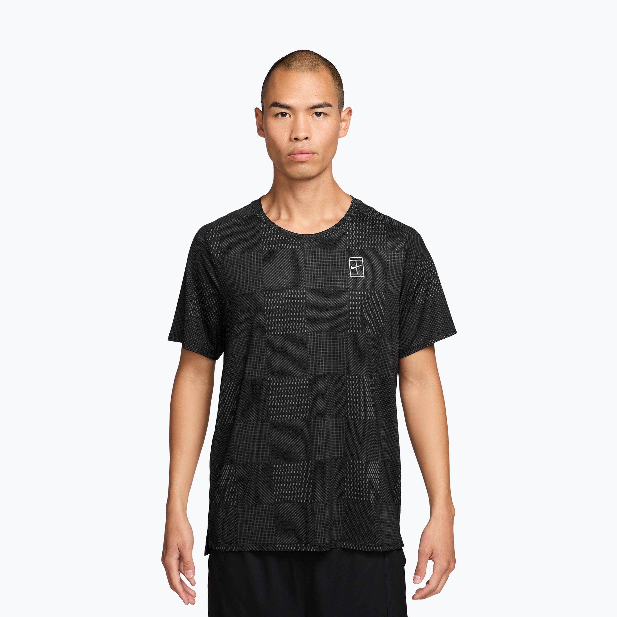 Koszulka tenisowa męska Nike Court Dri-Fit Advantage Print 