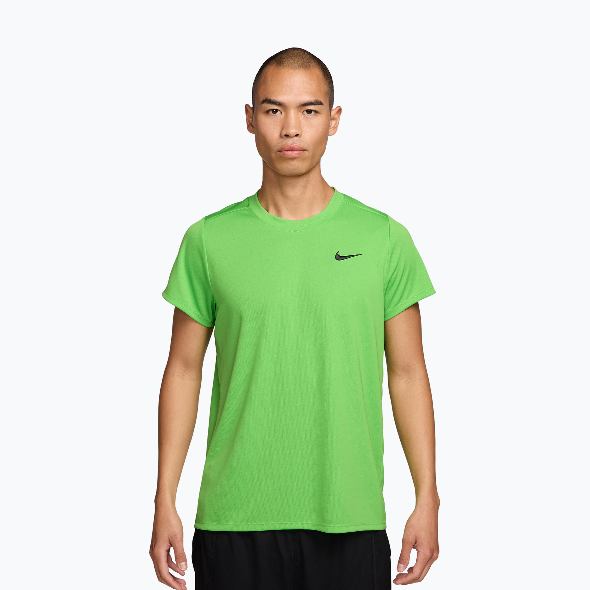 Koszulka tenisowa męska Nike Court Dri-Fit Victory mean green/black