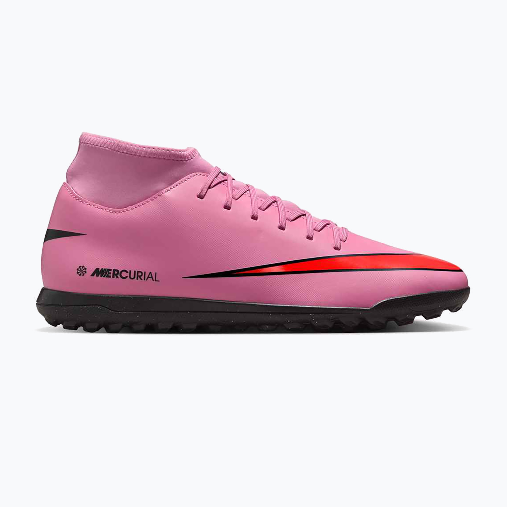 Buty piłkarskie męskie Nike Mercurial Superfly 10 Club TF magic flamingo/black/total crimson 