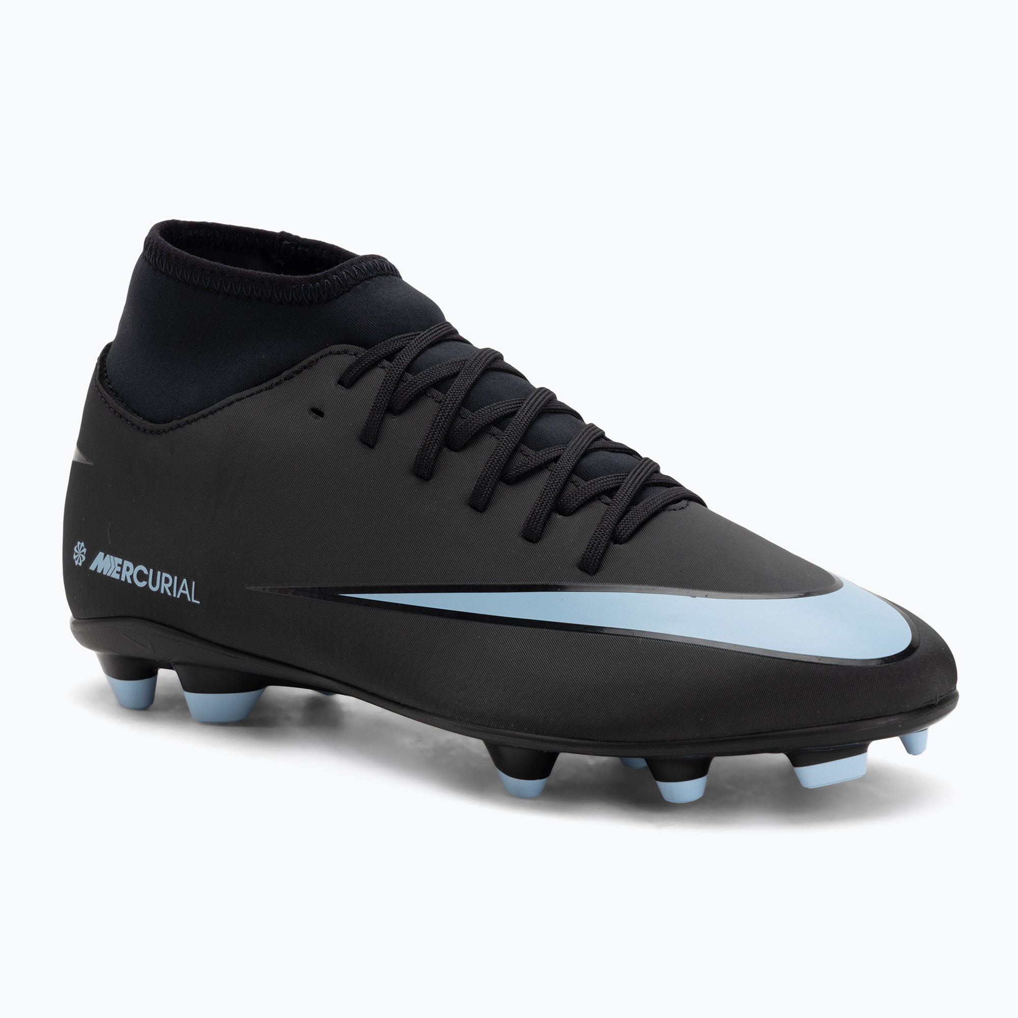 Buty piłkarskie męskie Nike Mercurial Superfly 10 Club FG/MG black/ice blue 
