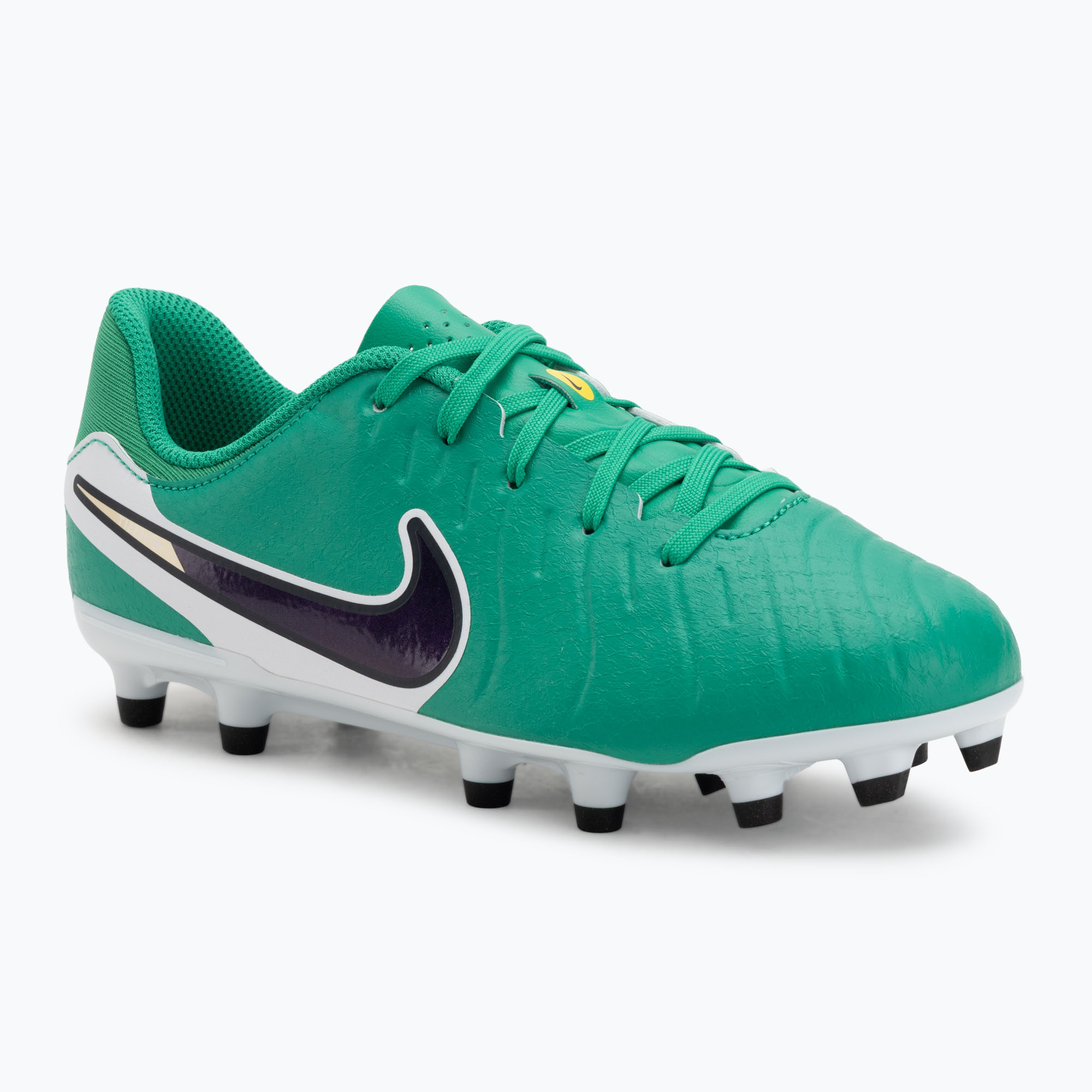 Buty piłkarskie dziecięce Nike Tiempo Legend 10 Academy LV8 FG/MG stadium green/dark obsidian 