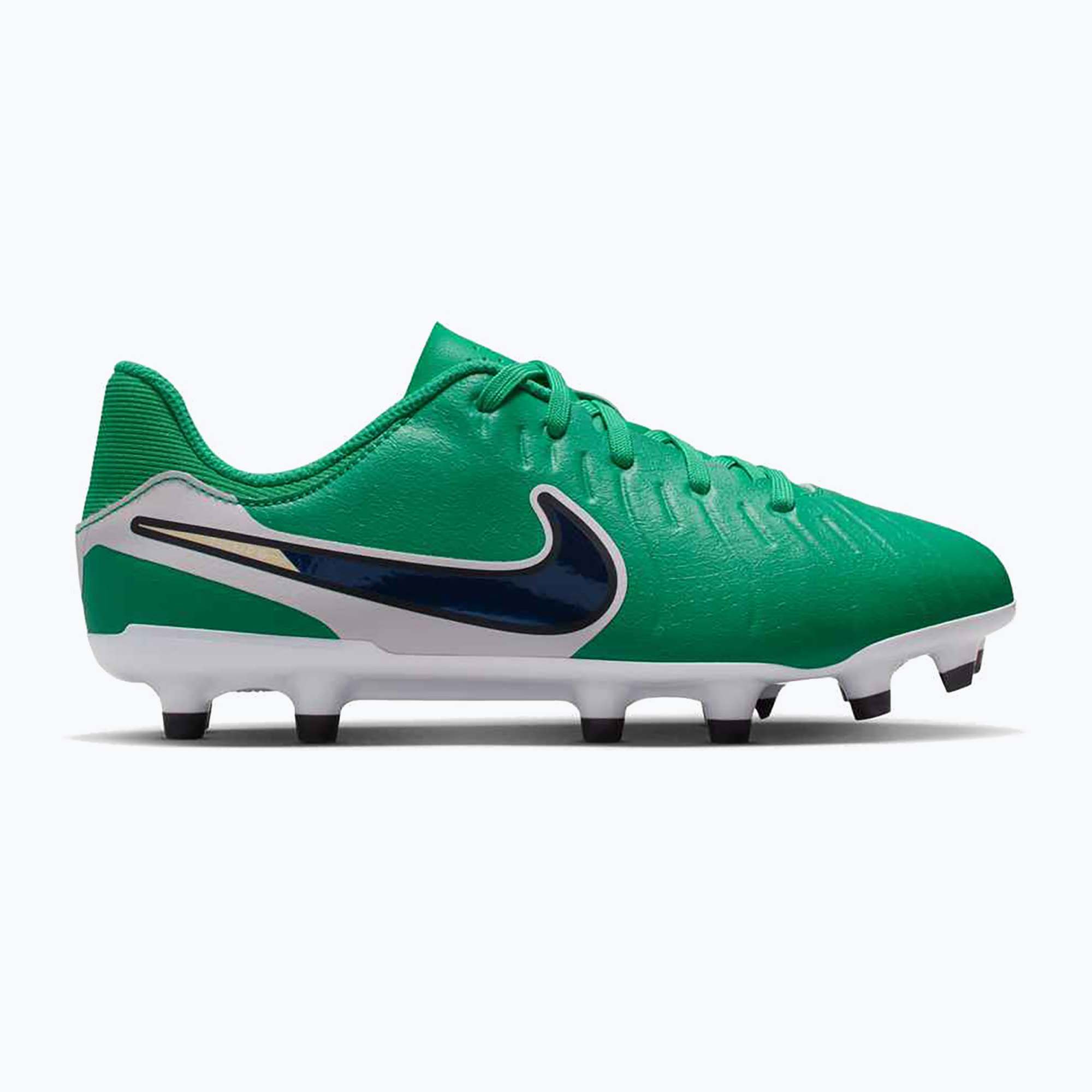Buty piłkarskie dziecięce Nike Tiempo Legend 10 Academy LV8 FG/MG stadium green/dark obsidian 