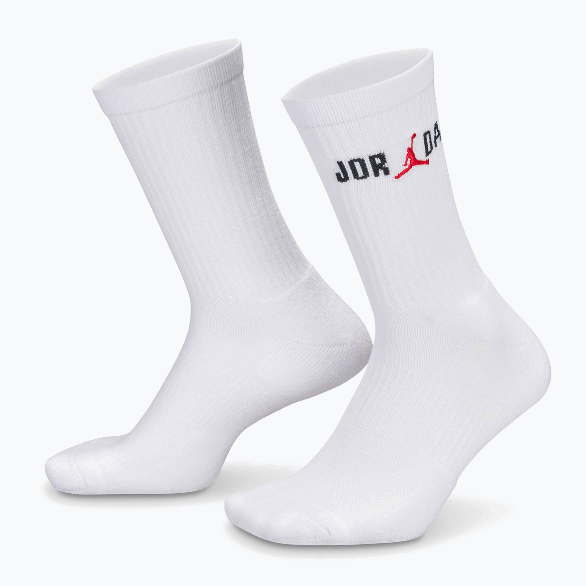 Ponožky Nike Jordan Everyday Crew 1 pár white/black/university red (Jordan Everyday Crew IF3100-100)