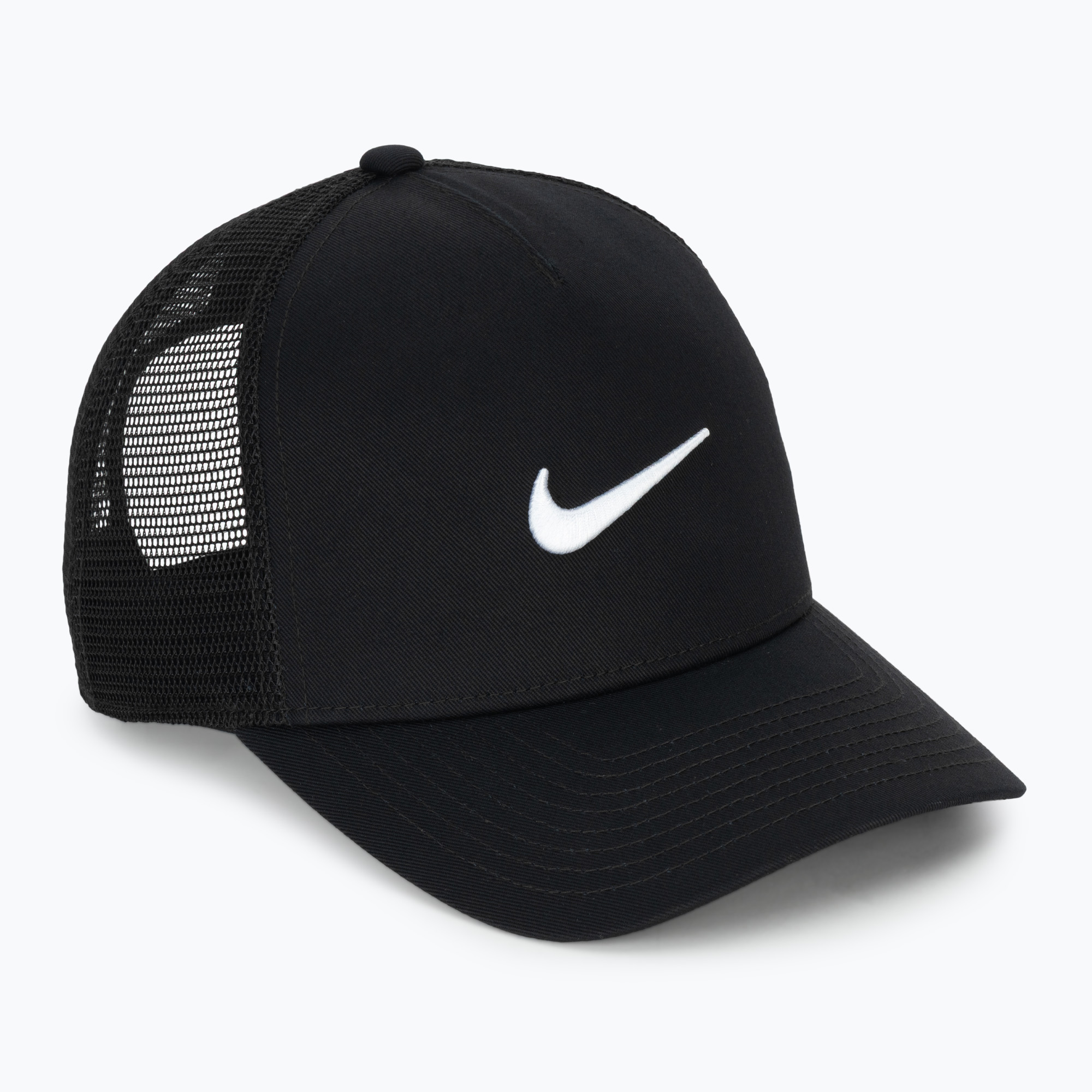 Мъжка шапка с козирка Nike Rise Structured Trucker black/black/white