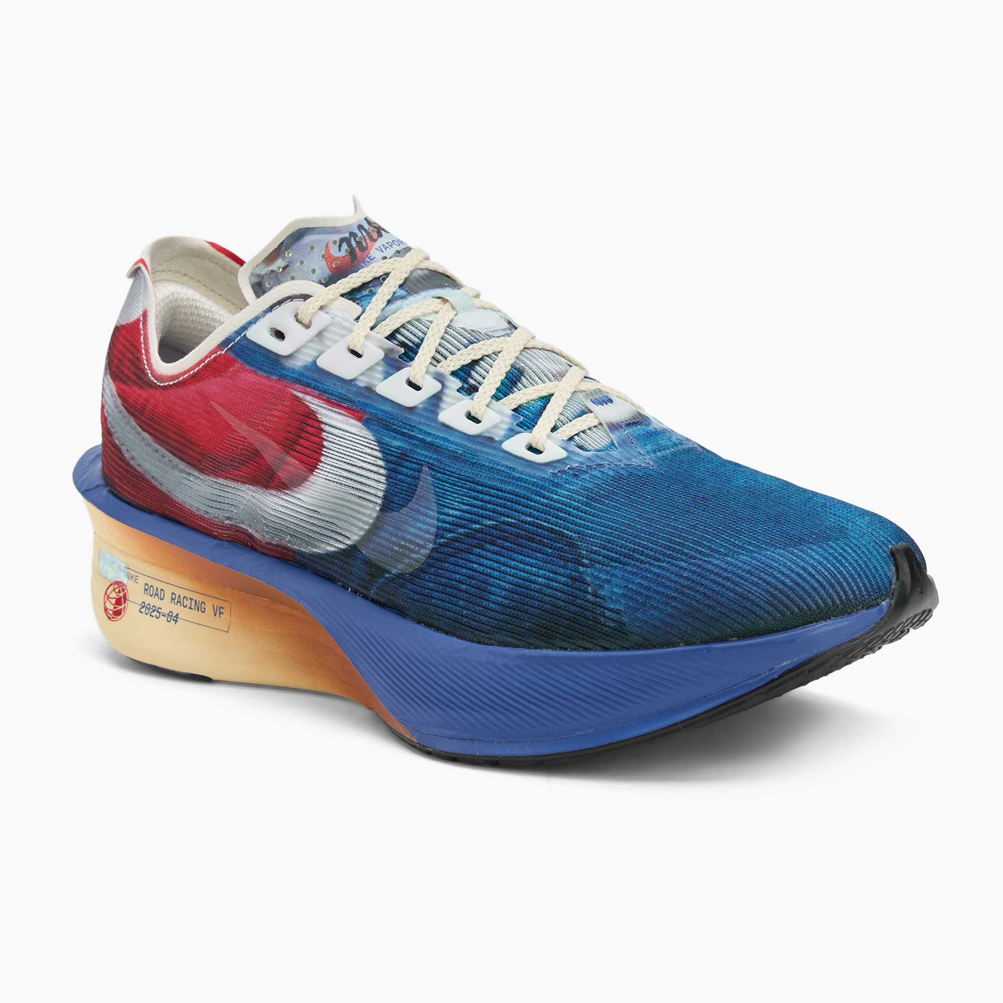 Buty do biegania męskie Nike Vaporfly 4 multi-color/mountain blue/fire red/clear 
