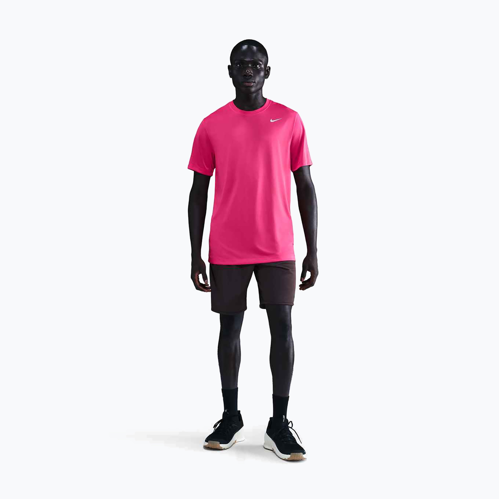 Koszulka treningowa męska Nike Dri-Fit Legend rush pink/matte silver 