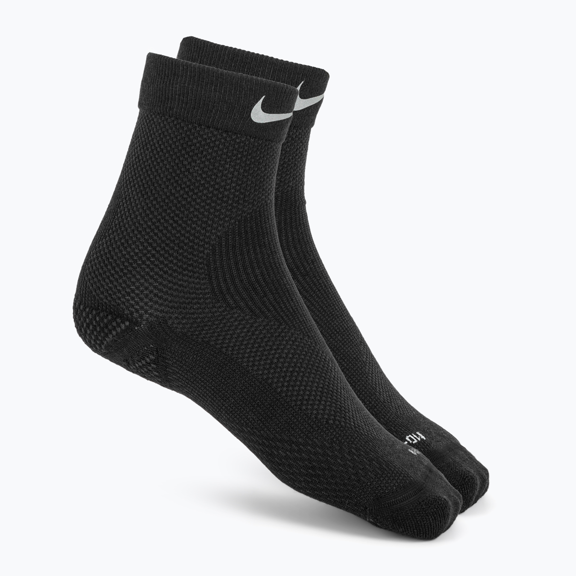 Șosete Nike Running Wool Micro Crew black/dark smoke grey