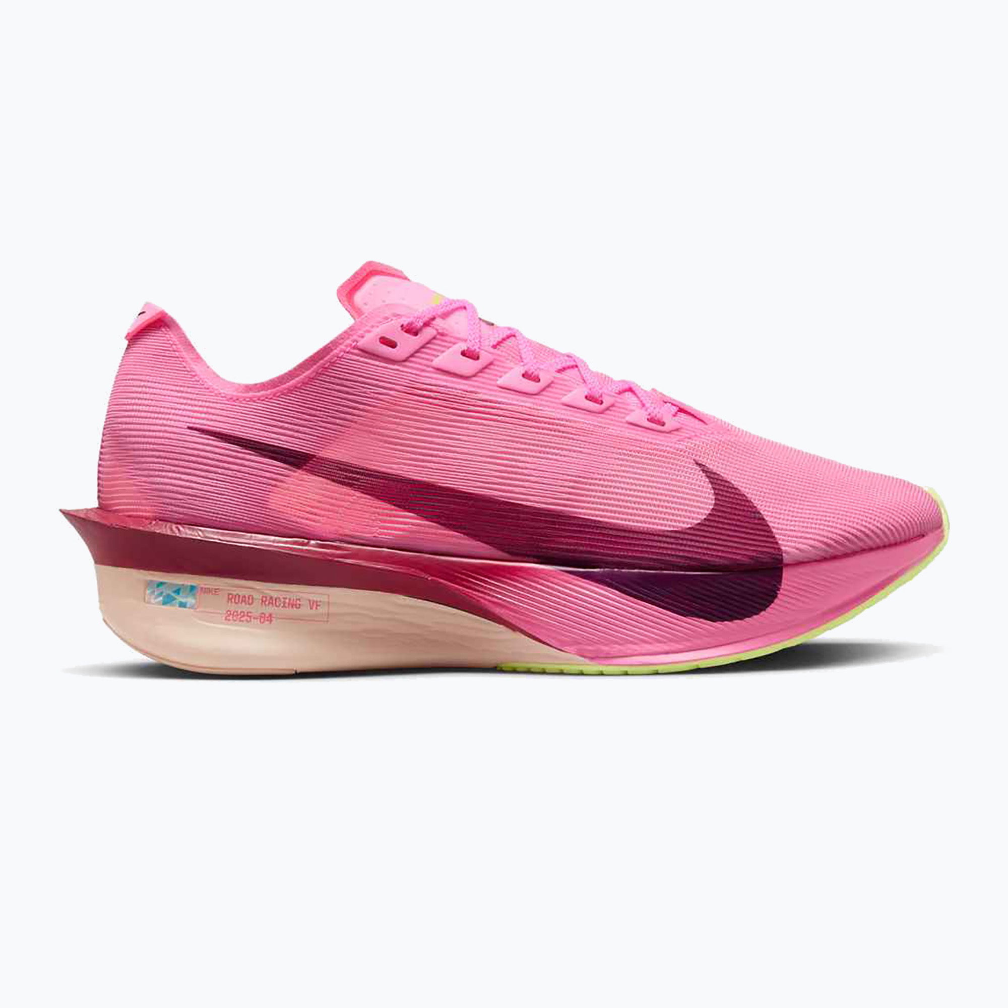 Buty do biegania damskie Nike Vaporfly 4 pink spell/hyper pink/volt ice/bordeaux 