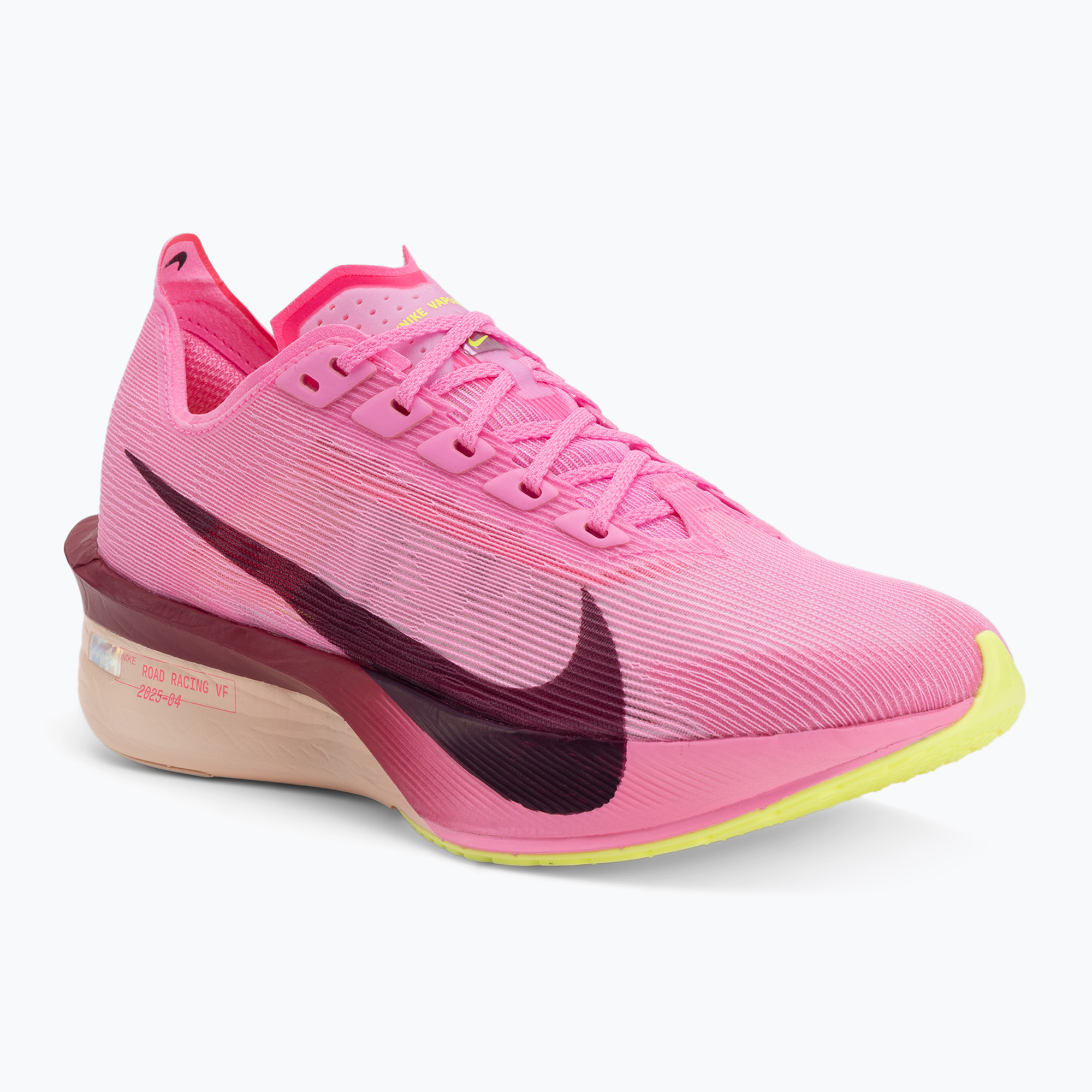 Buty do biegania damskie Nike Vaporfly 4 pink spell/hyper pink/volt ice/bordeaux 