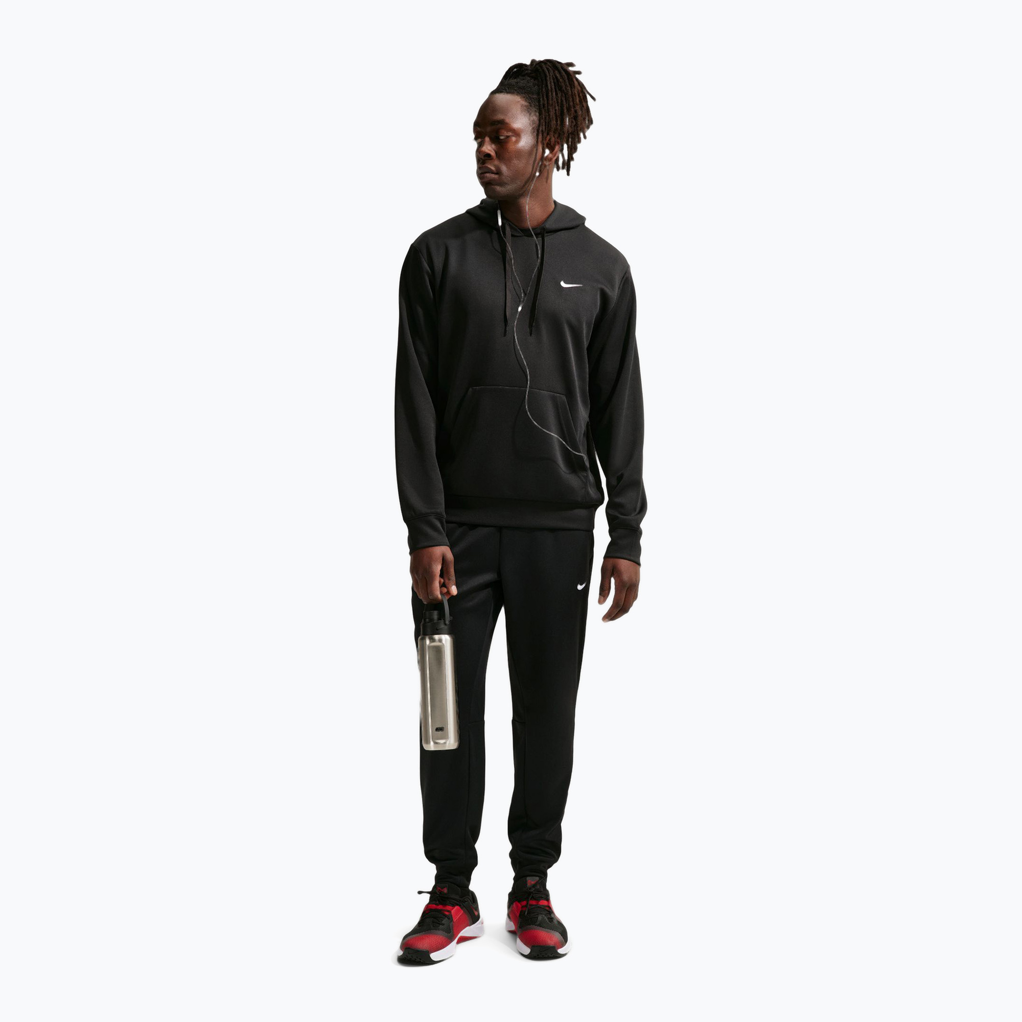 Bluza treningowa męska Nike Flex black/black/white 