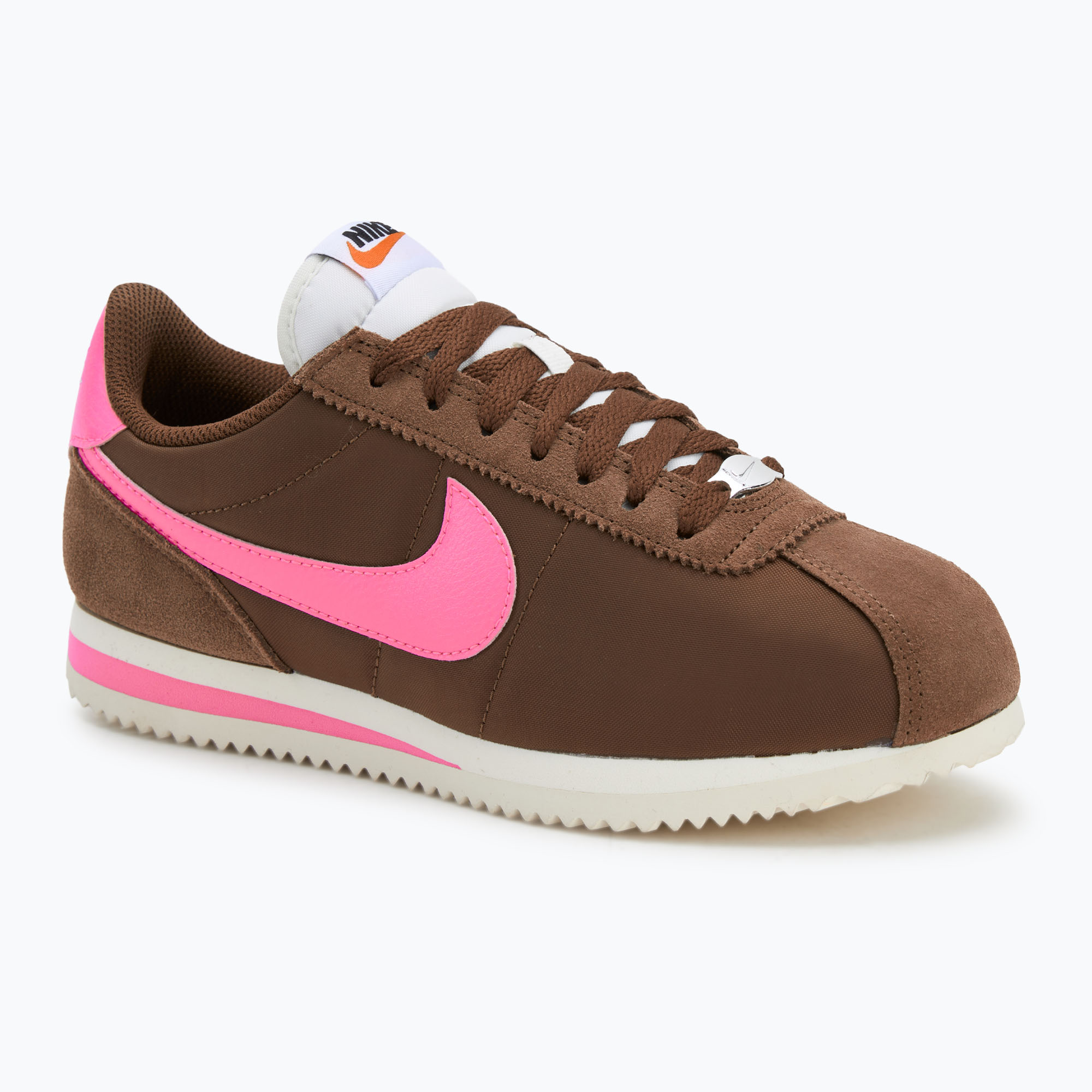 Buty damskie Nike Cortez fauna brown/sail/white/pink spell 
