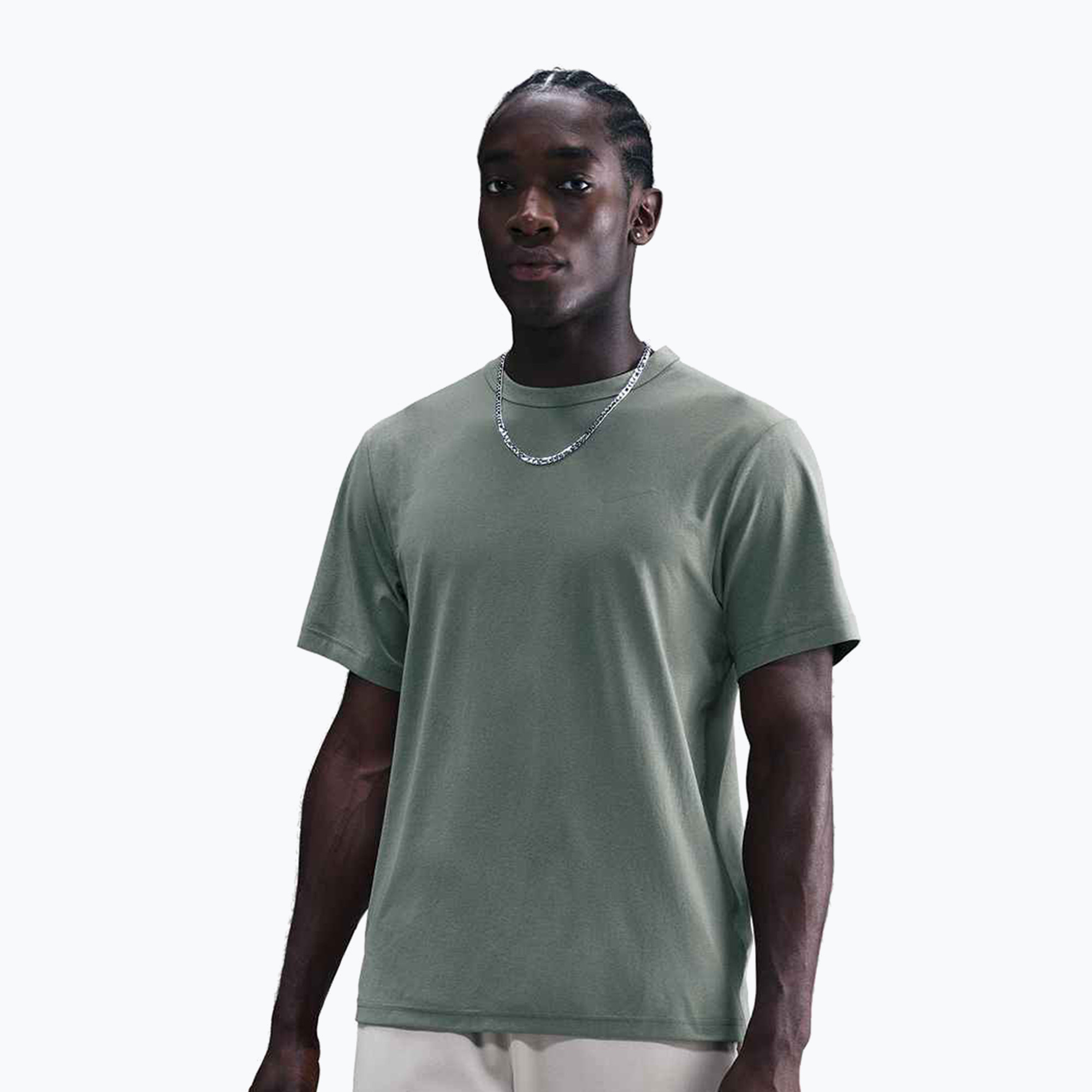 Koszulka męska Nike Dri-Fit UV Hyverse clay green/clay green 