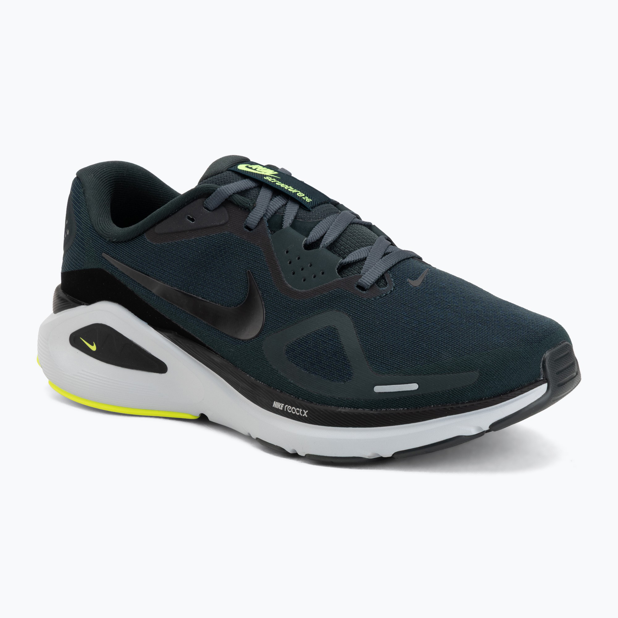 Buty do biegania męskie Nike Structure 26 Extra Wide seaweed/volt/pure platin 