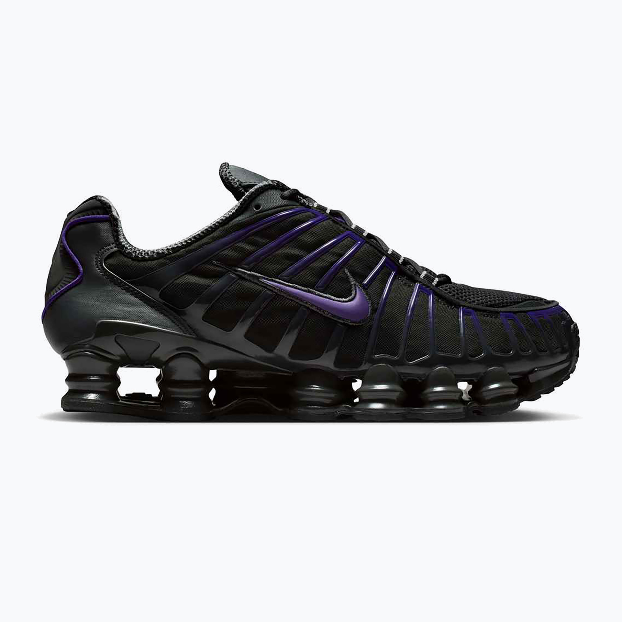 Buty męskie Nike Shox TL dark smoke grey/court purple 