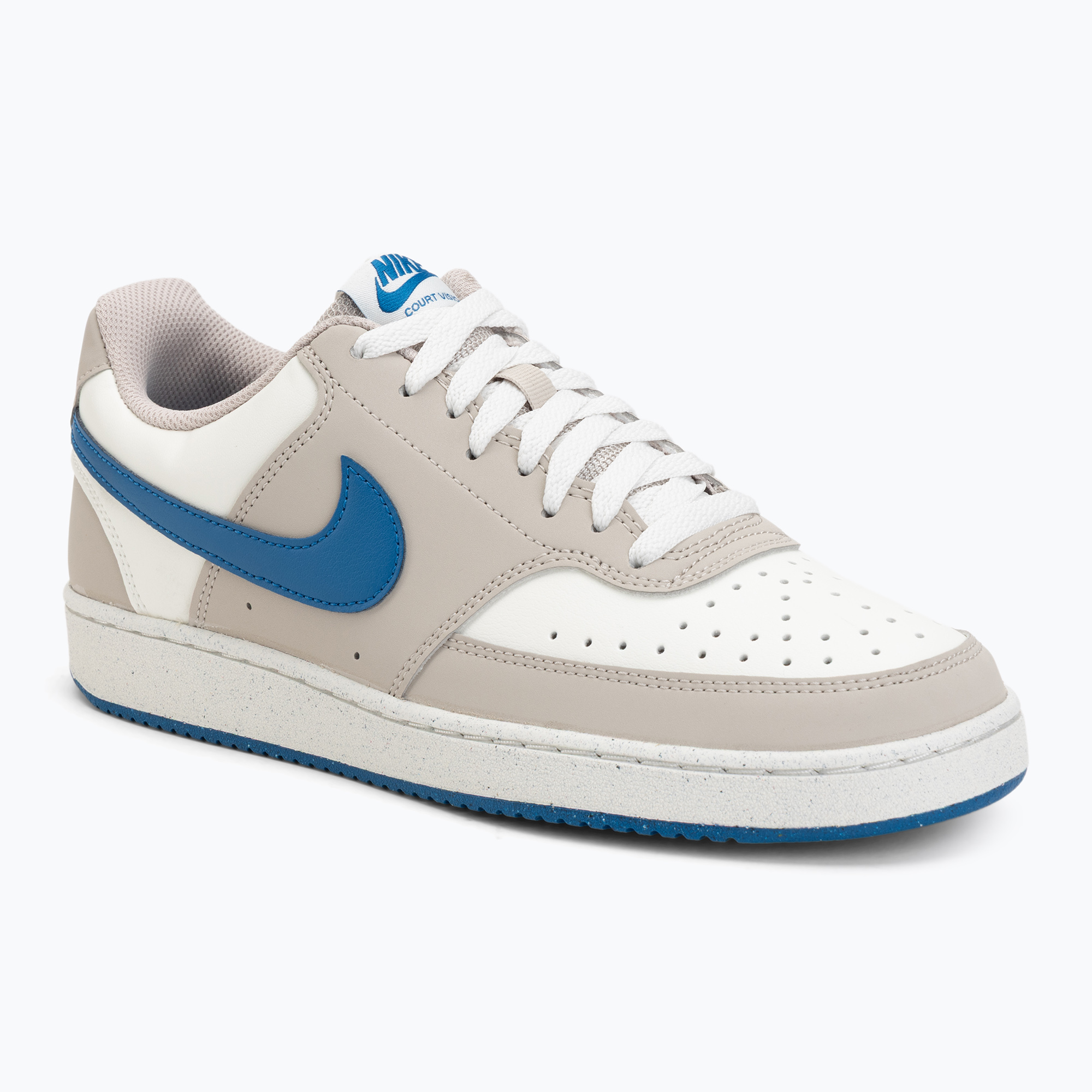 Buty męskie Nike Court Vision Low sail/cream ii/brilliant blue 
