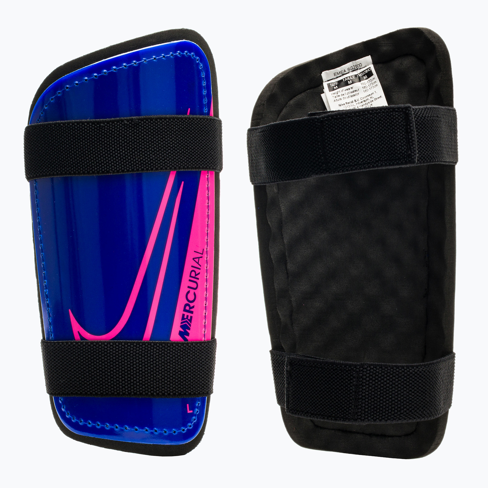 Протектори за подбедрици Nike Mercurial Hardshell 458 racer blue/black/pink blast