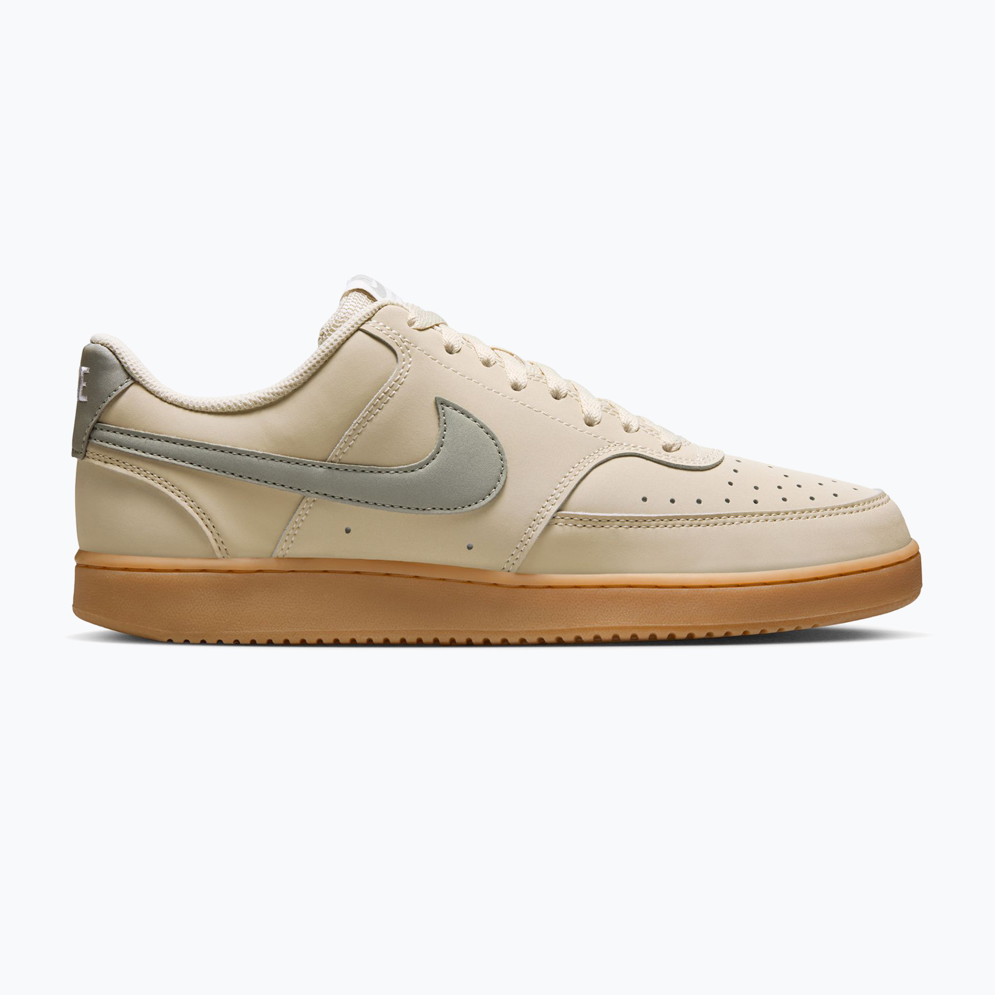 Buty męskie Nike Court Vision Low Premium light khaki/gum light brown/sail/spruce fog
