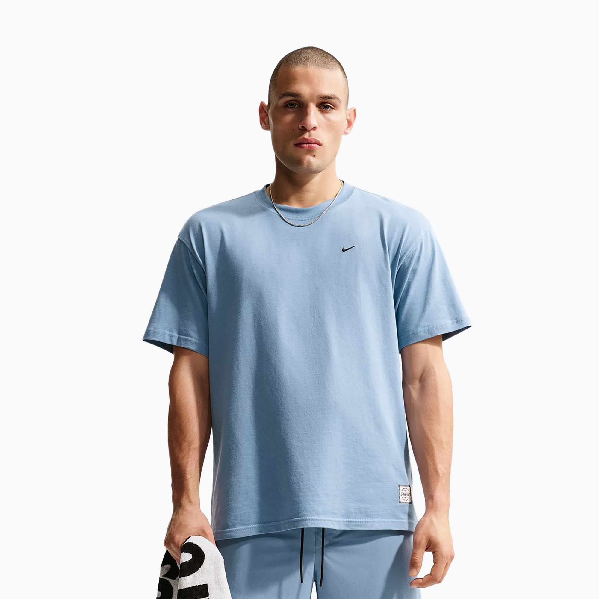 Мъжка тренировъчна тениска Nike N.A.C work blue