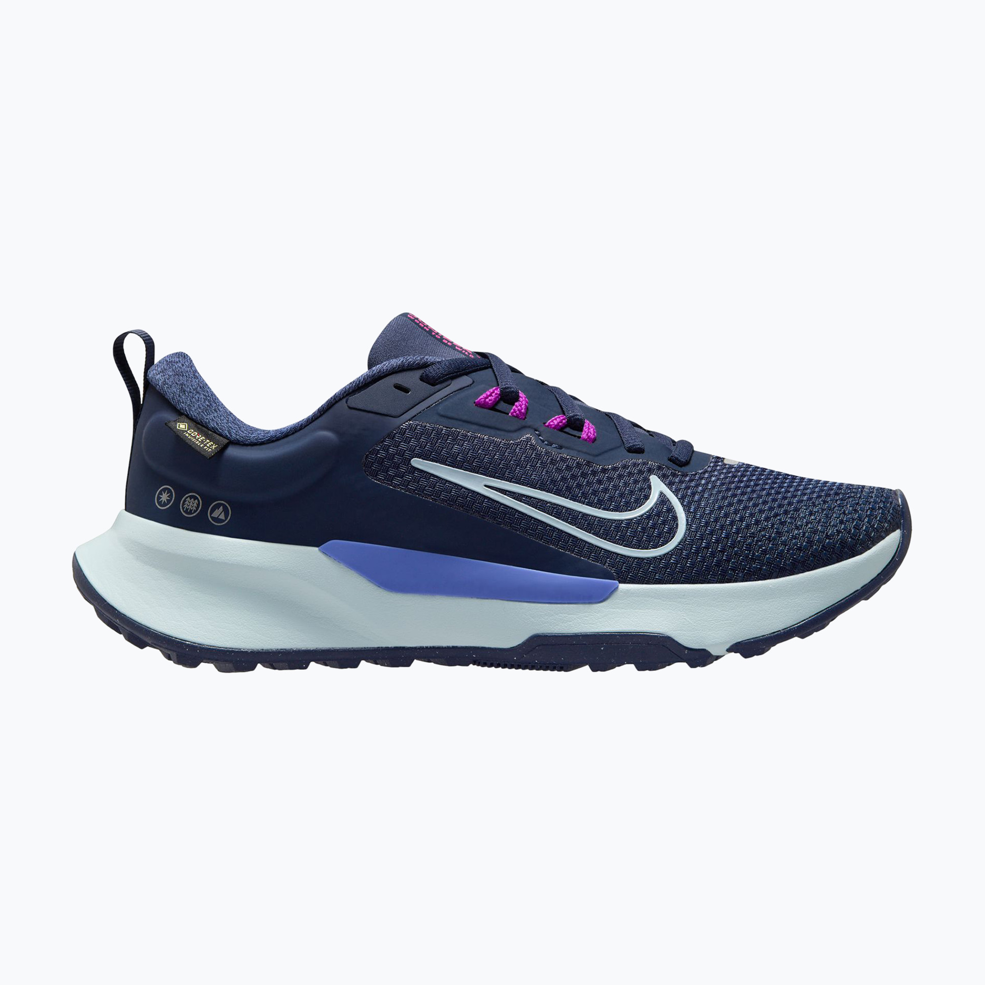 Buty do biegania damskie Nike Juniper Trail 2 GORE-TEX midnight navy/sapphire/glacier blue 