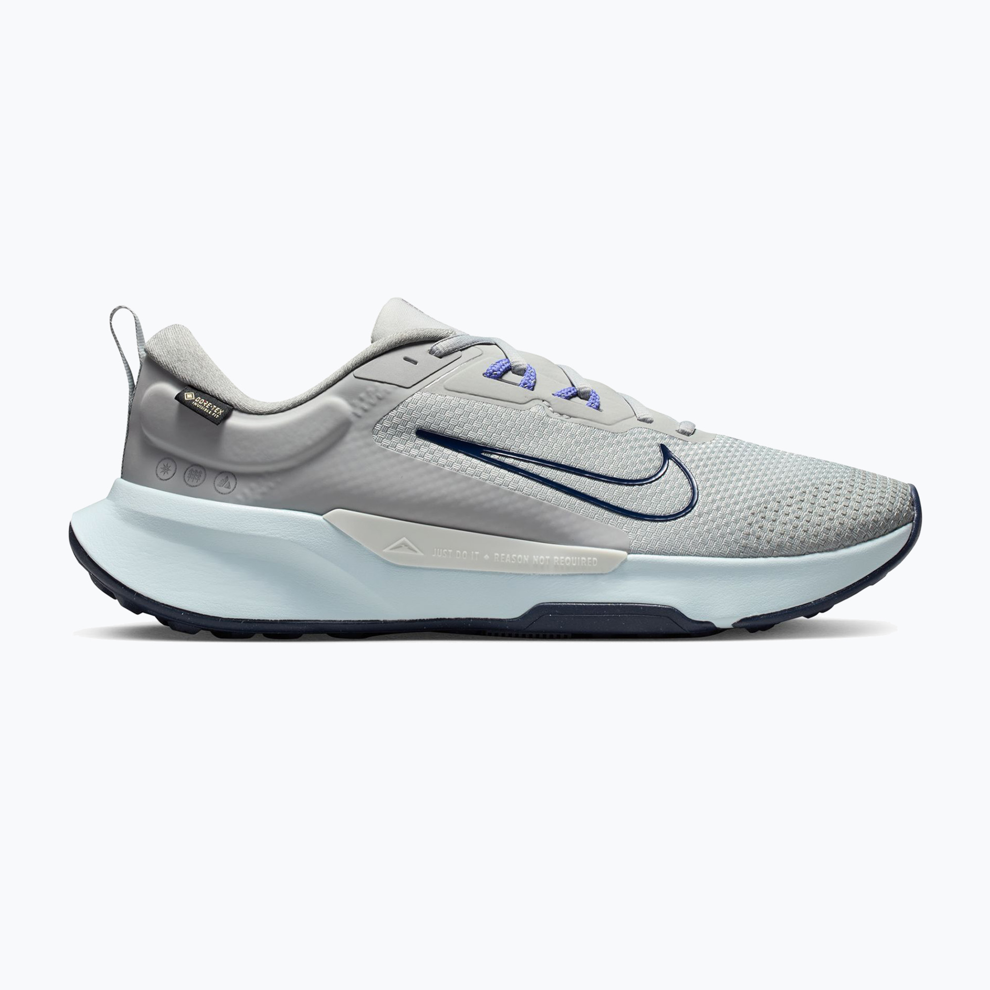 Buty do biegania męskie Nike Juniper Trail 2 GORE-TEX grey fog/sapphire/midnight navy 