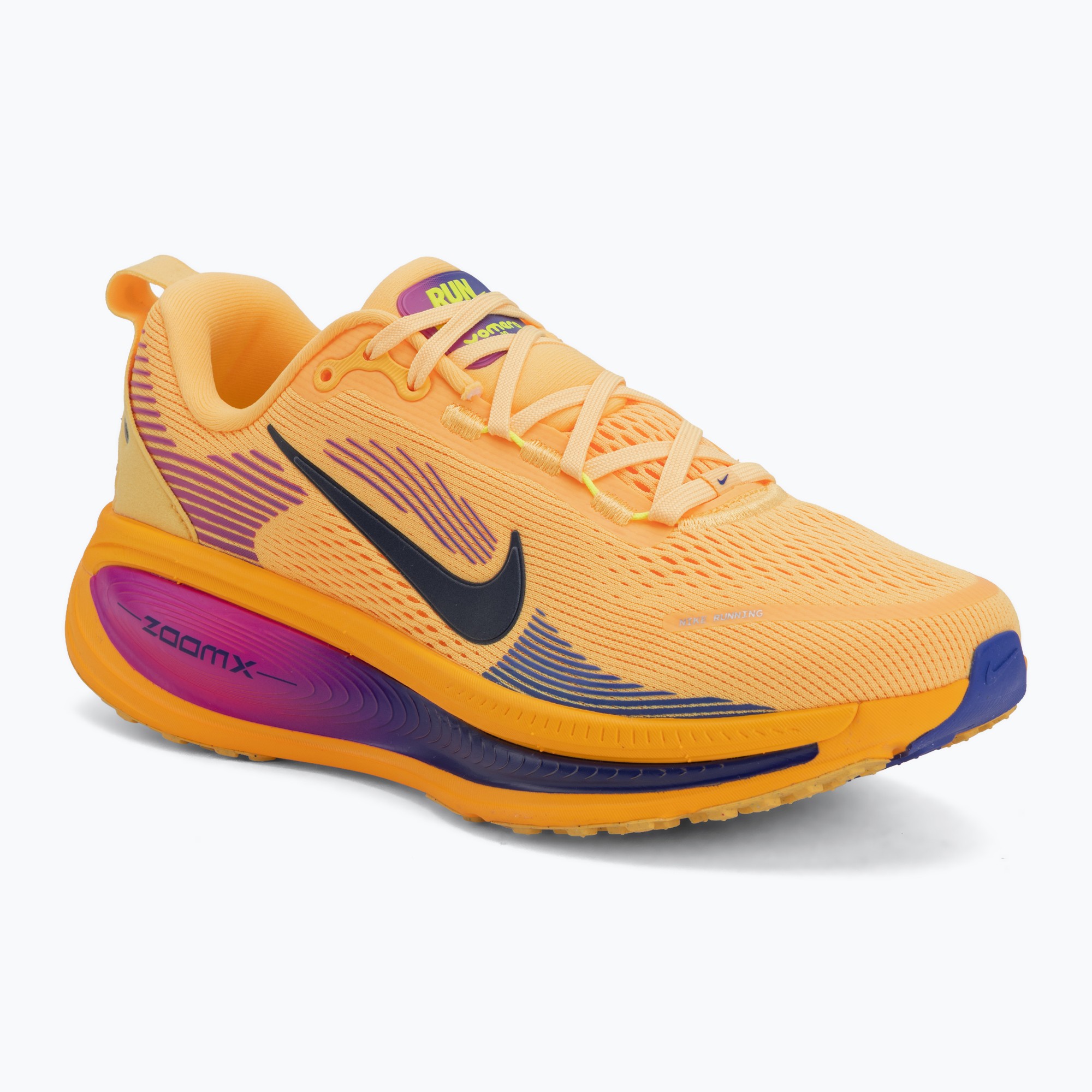 Buty do biegania męskie Nike Vomero 18 citron pulse/laser orange/blue void 
