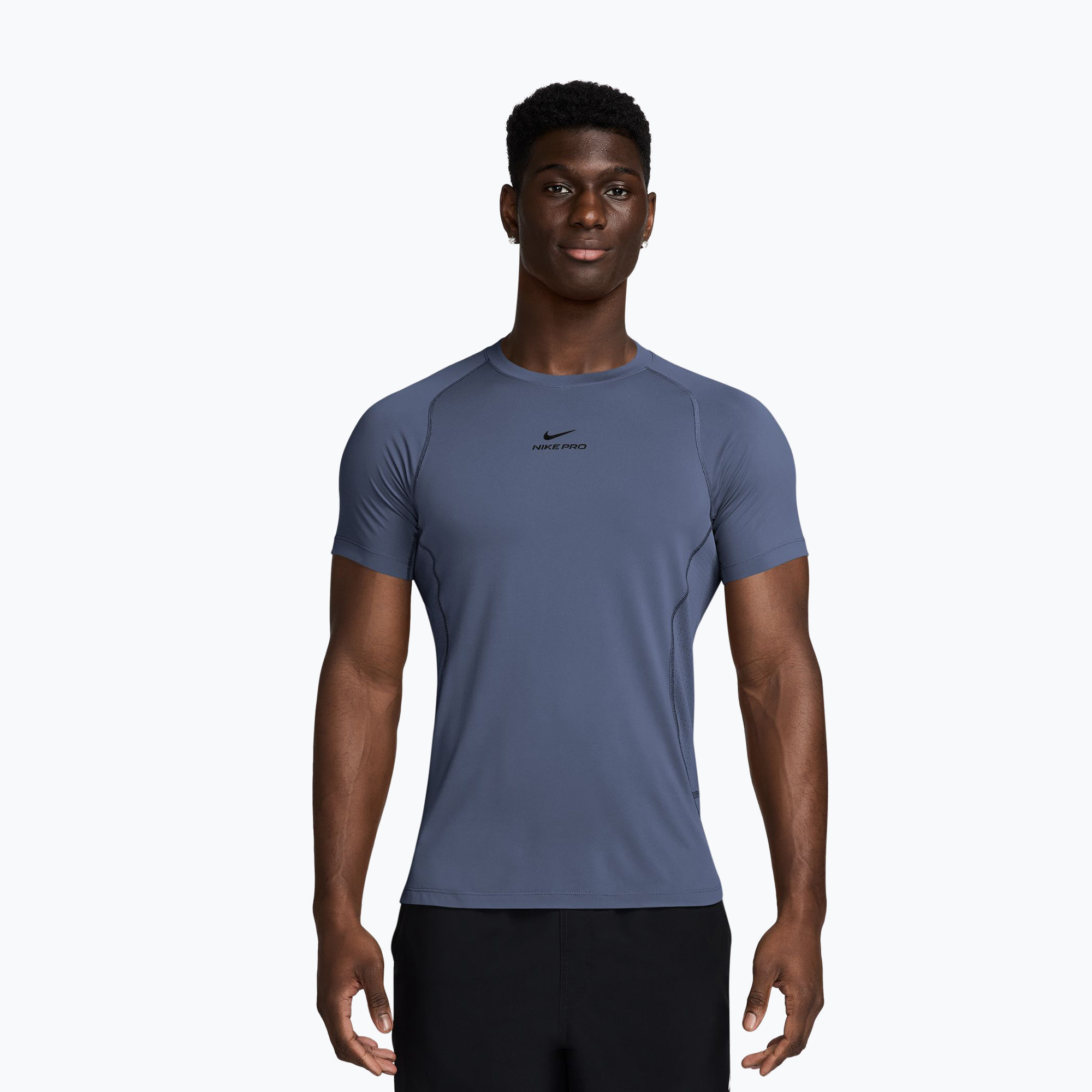 Koszulka treningowa męska Nike Pro Training Dri-Fit diffused blue/black 