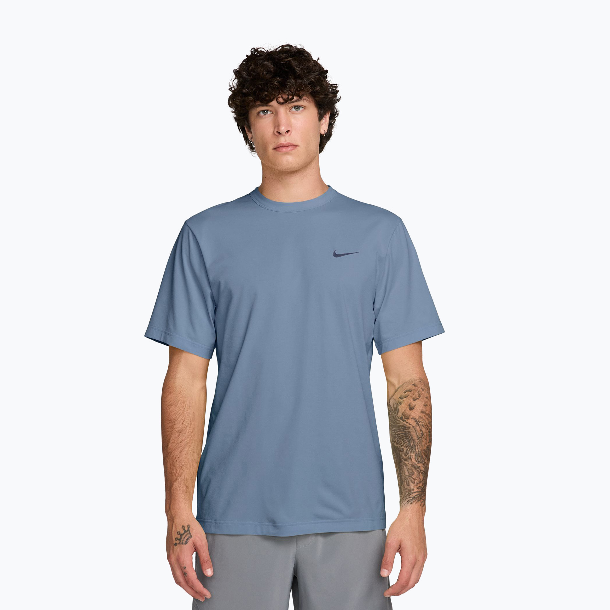 Koszulka męska Nike Hyverse Dri-Fit GFX work blue/diffused blue 