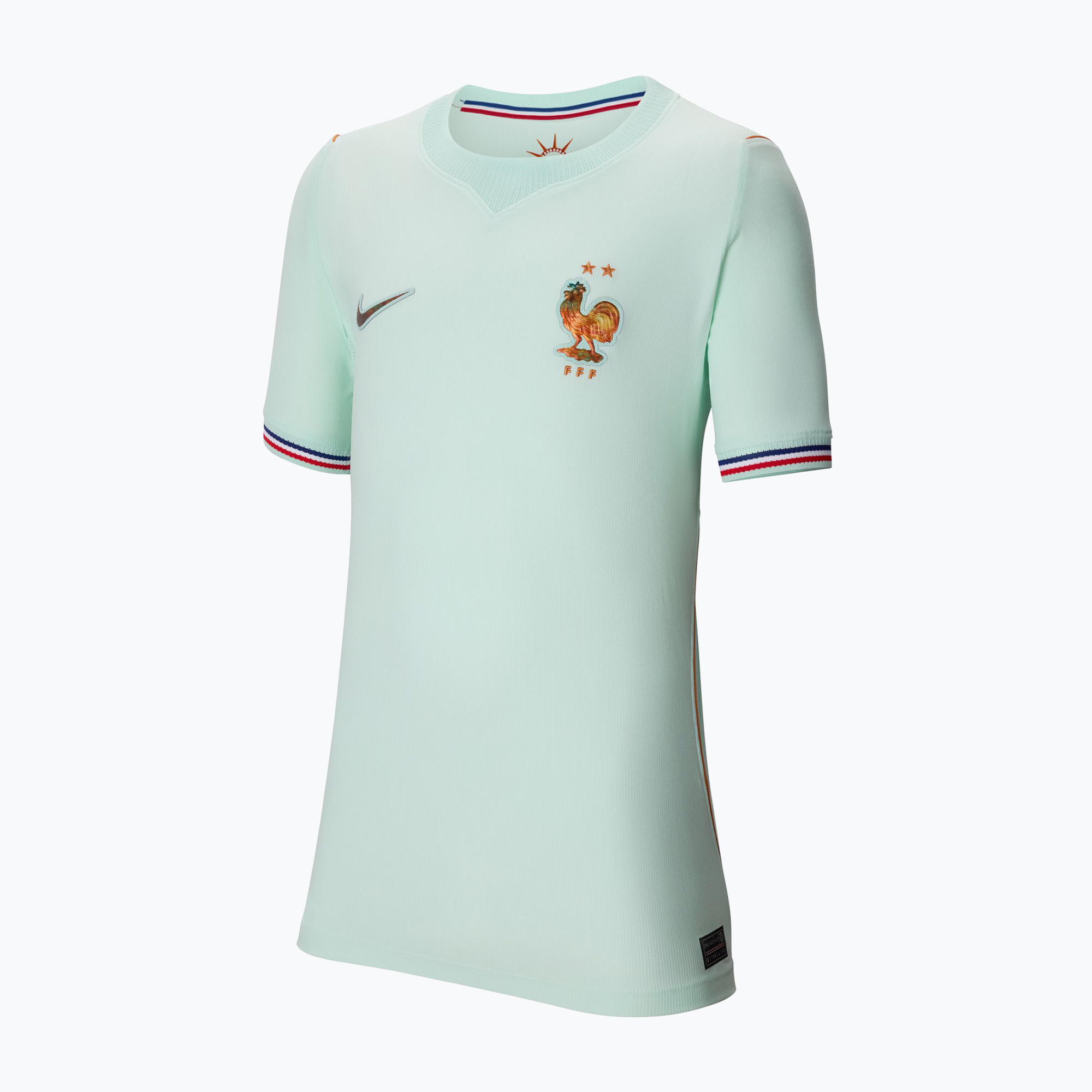 Детска футболна тениска Nike FFF 2026 Stadium Away igloo/monarch/monarch
