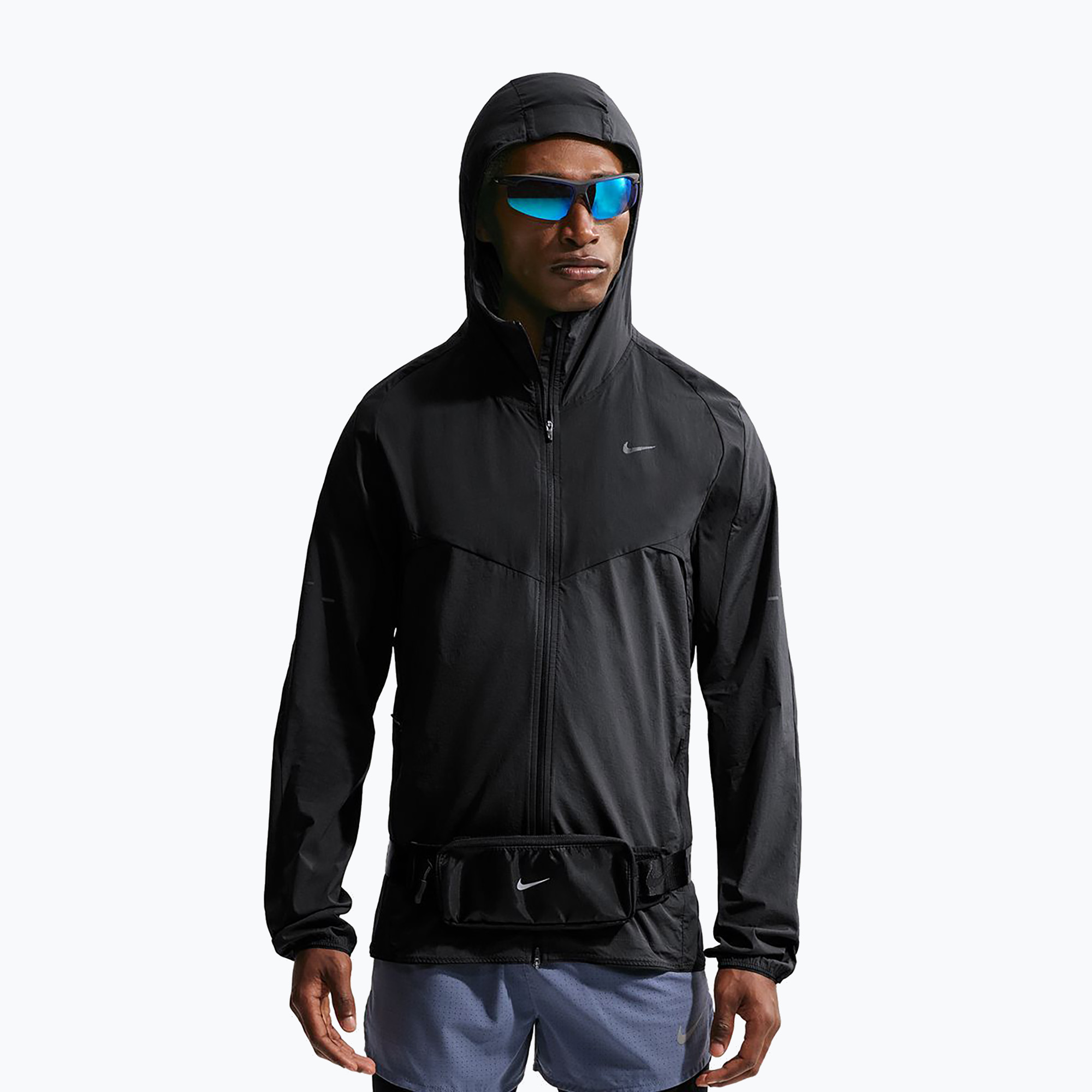 Kurtka do biegania męska Nike Stride Dri-Fit black/off noir/black/black