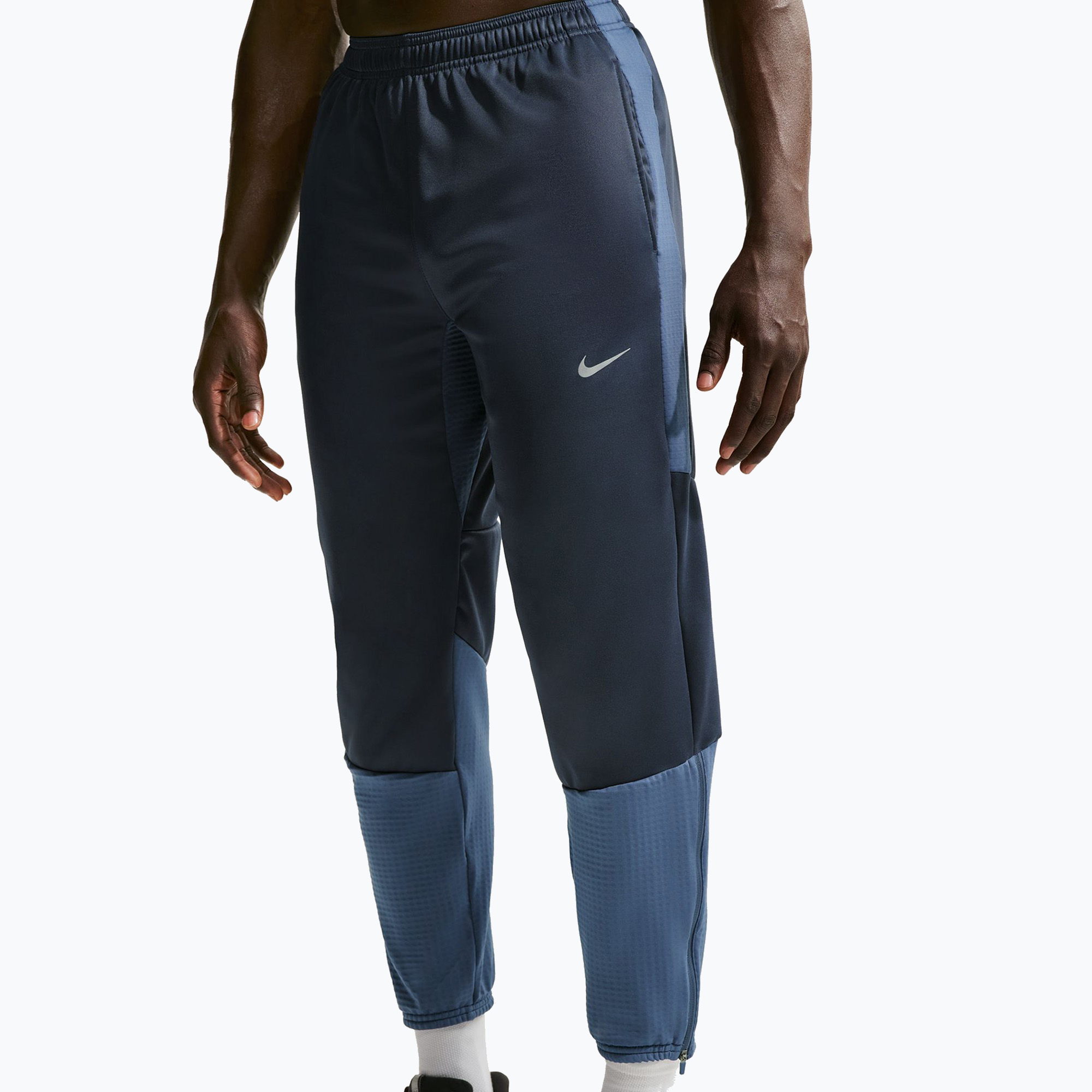 Spodnie do biegania męskie Nike Challenger Therma-Fit Winterized thunder blue 
