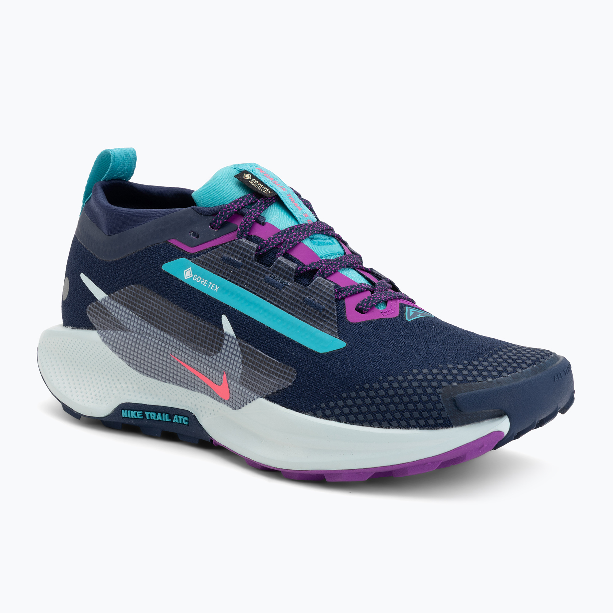 Buty do biegania męskie Nike Pegasus Trail 5 GORE-TEX midnight navy/hyper pink/glacier blue 