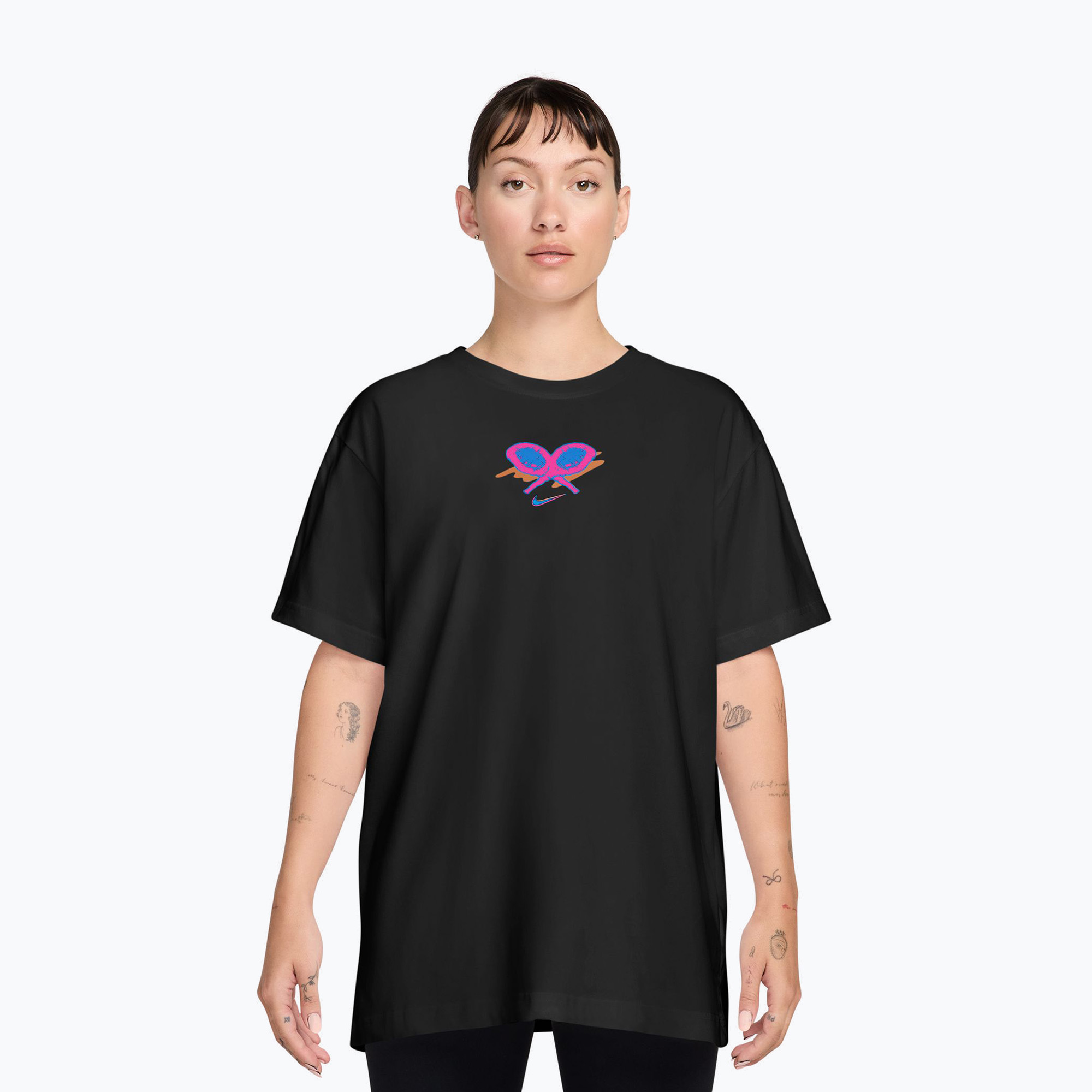 Дамска тениска за тенис Nike Slam Dri-Fit black