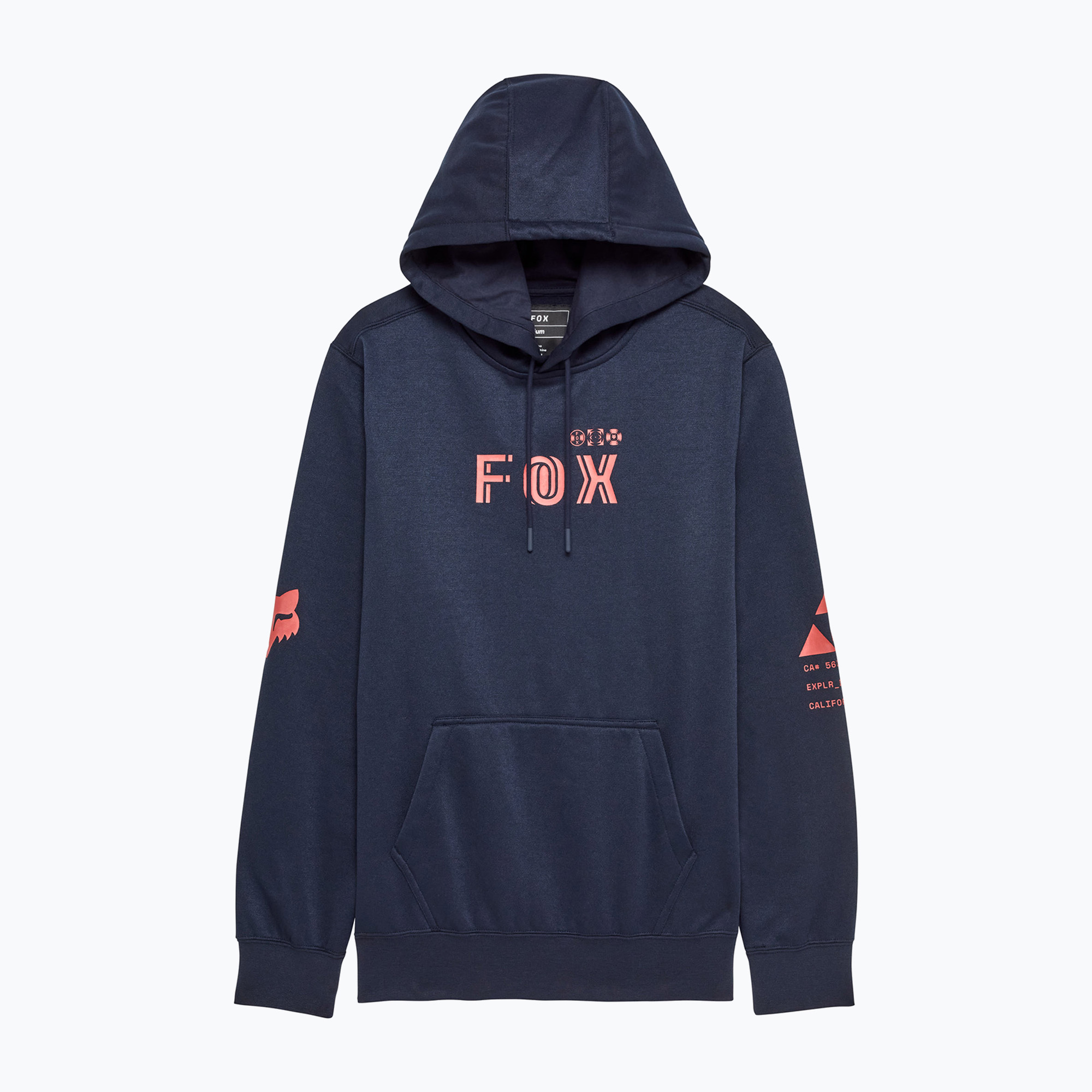 Мъжки суитшърт Fox Racing Glyph Tech midnight