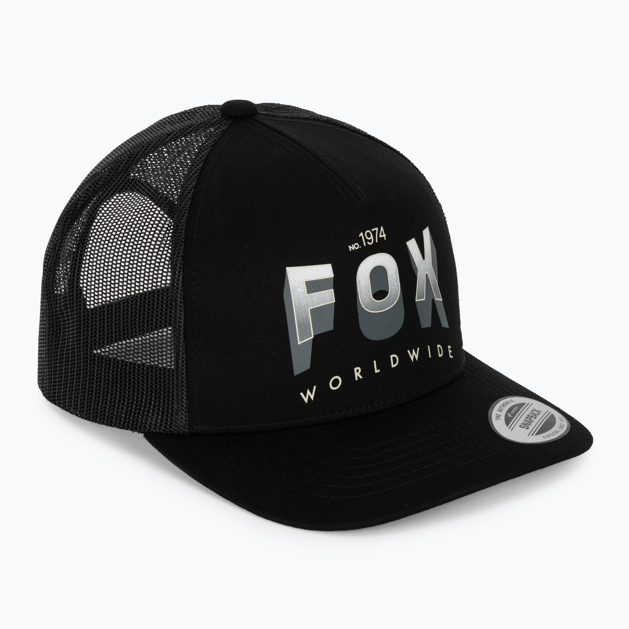 Мъжка шапка с козирка Fox Racing Block Mesh Trucker black