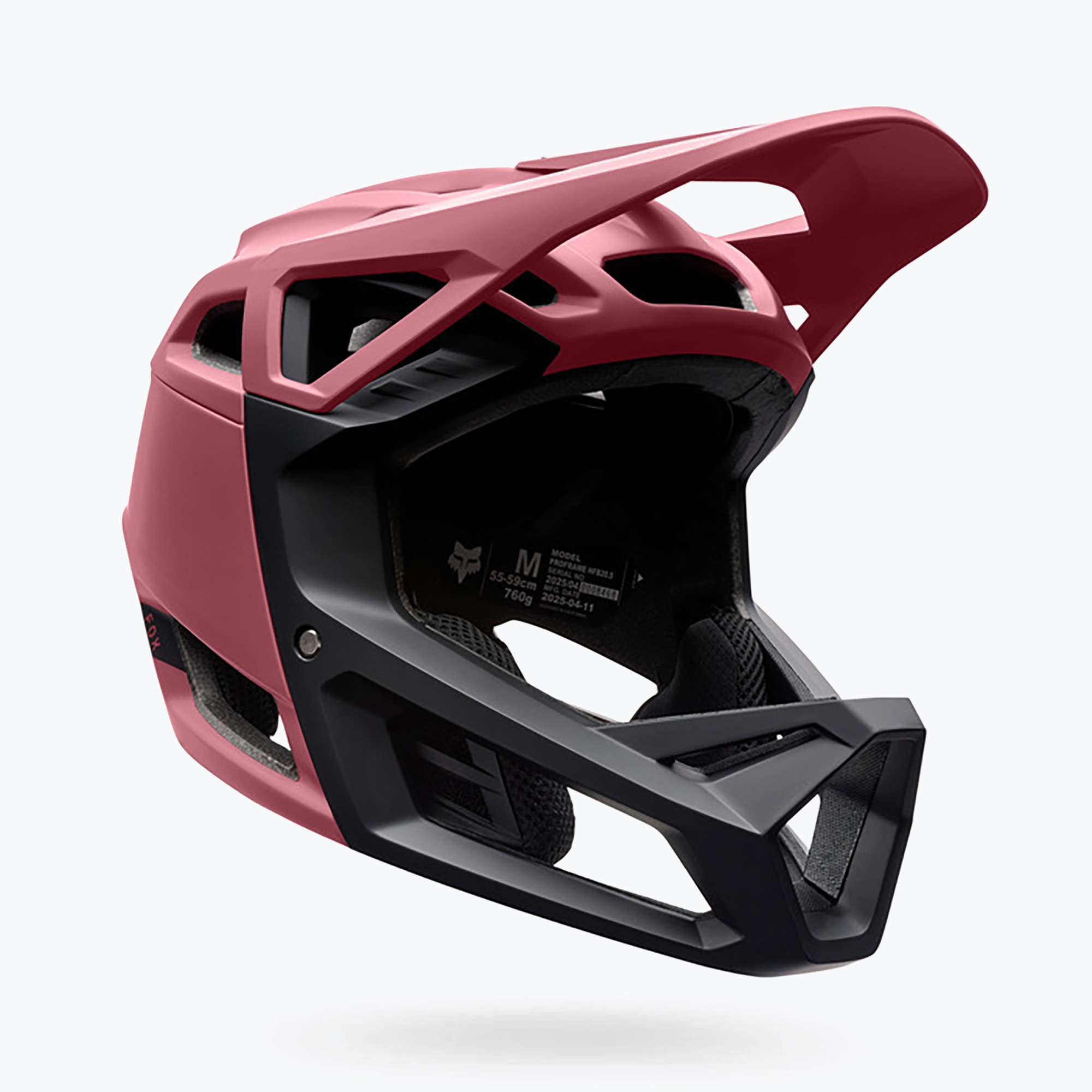 Каска за велосипед Fox Racing Proframe Solid berry